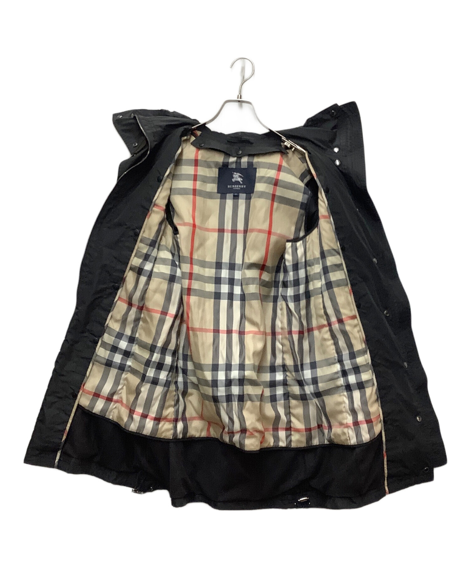 中古・古着通販】BURBERRY (バーバリー) ライナー付コート ブラック