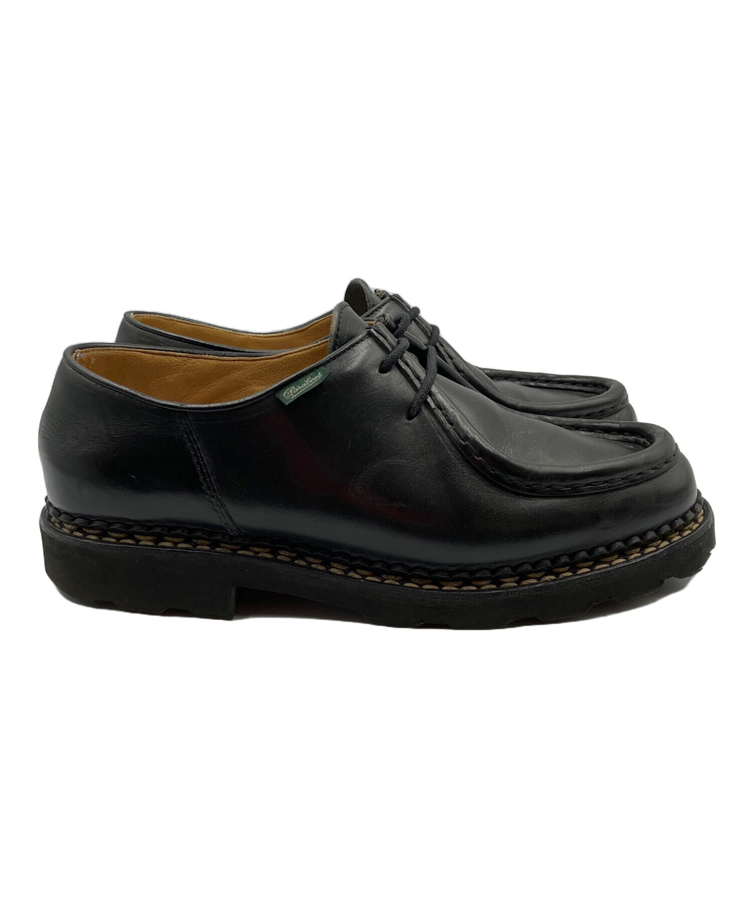 Paraboot ドレスシューズ 黒 レザー Paraboot パラブーツ PARABOOT ヴィランドリー レザーシューズ