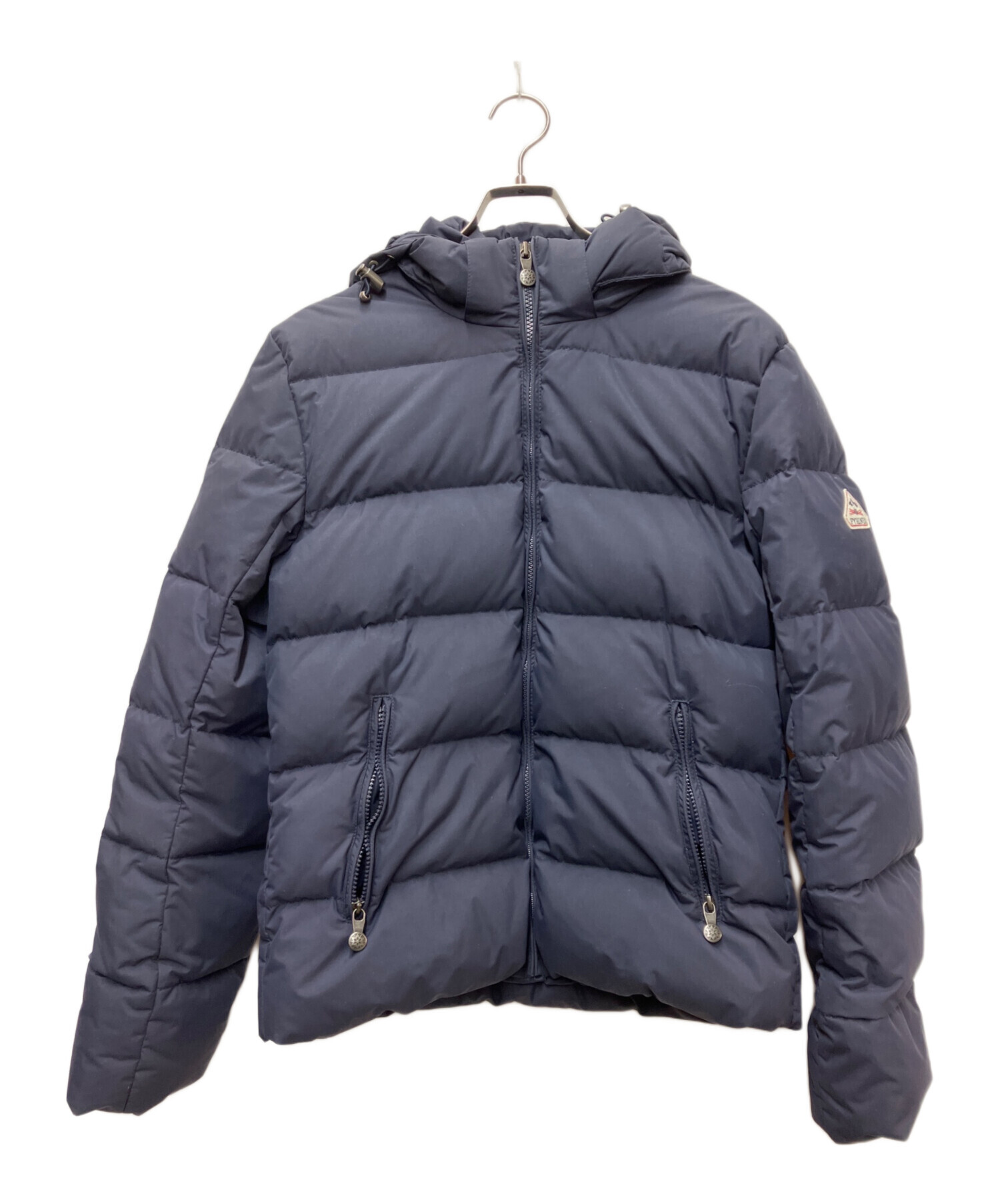 【週末SALE！】PYRENEX ネイビー ダウンジャケット サイズM 中古・古着通販】Pyrenex (ピレネックス) ダウンジャケット ネイビー