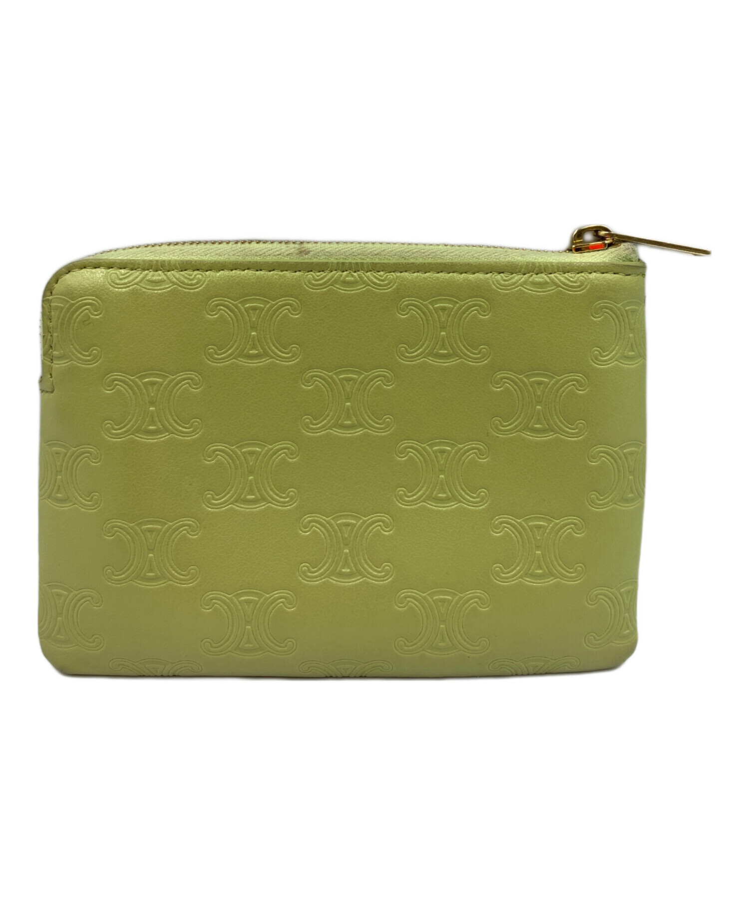 中古・古着通販】CELINE (セリーヌ) コインケース グリーン｜ブランド 