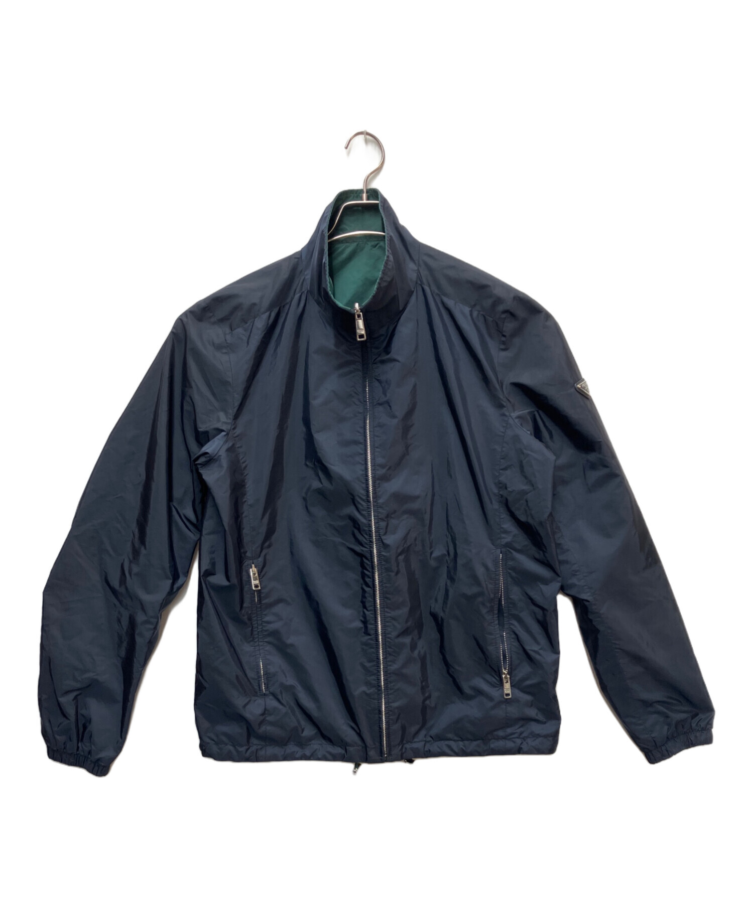 中古・古着通販】PRADA (プラダ) ナイロンジャケット ネイビー