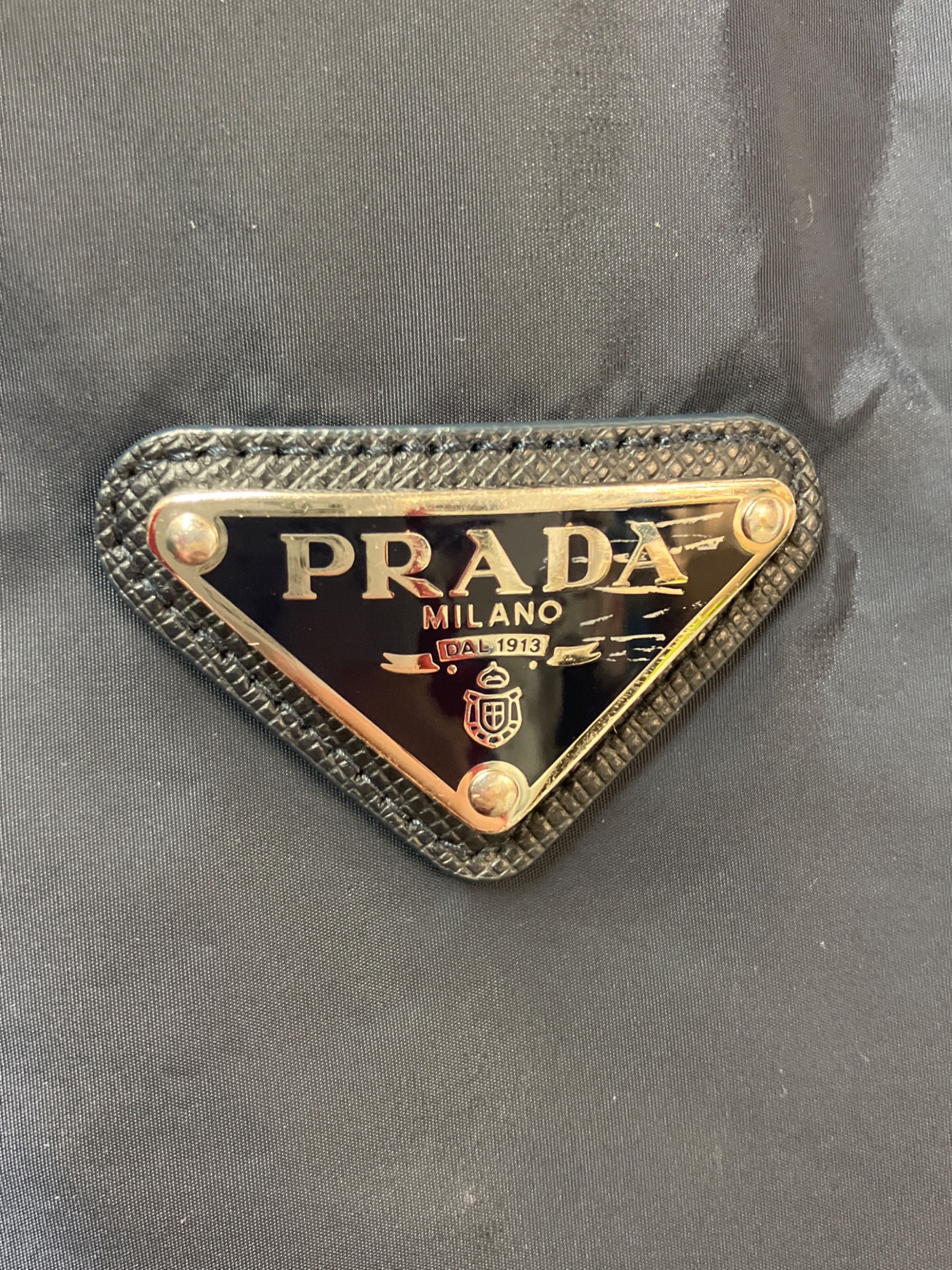 中古・古着通販】PRADA (プラダ) ナイロンジャケット ネイビー