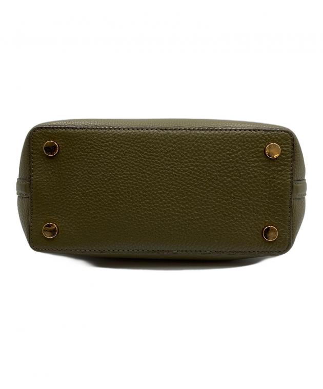 マイケルコース Michael Kors 2way ハンドバッグ オリーブ 中古・古着通販】MICHAEL KORS (マイケル・コース) 2WAYバッグ