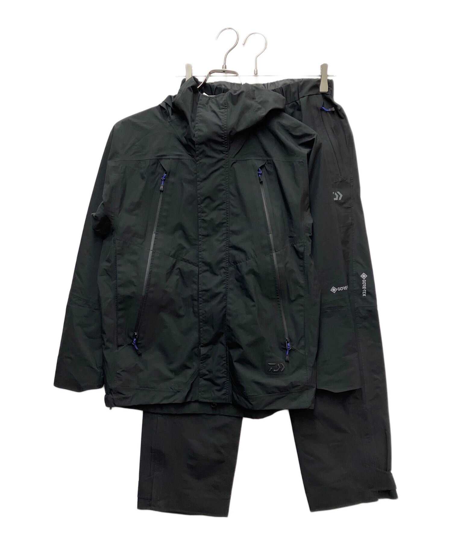中古・古着通販】DAIWA (ダイワ) レインスーツ ブラック サイズ:S