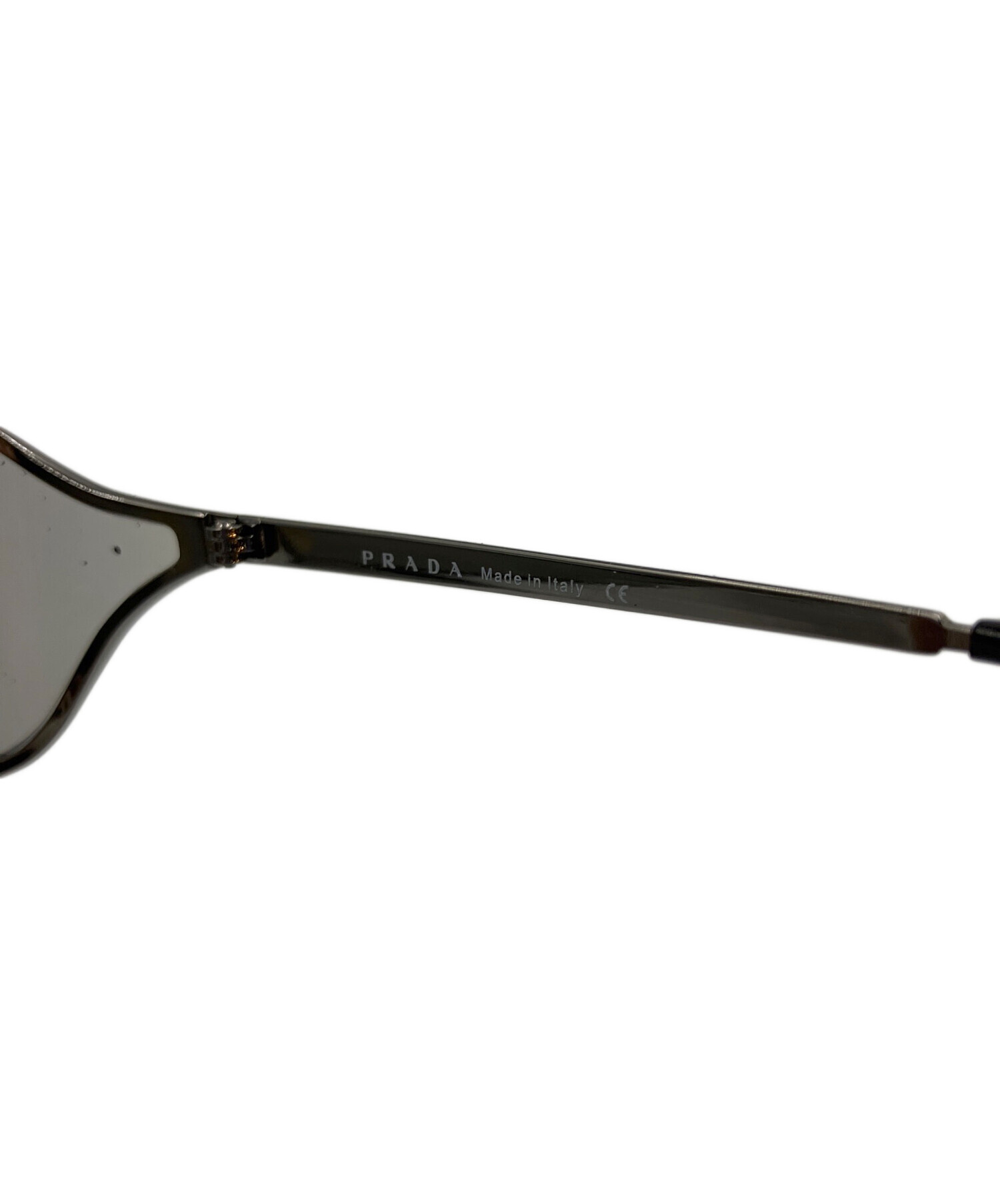 中古・古着通販】PRADA (プラダ) サングラス ブラック×シルバー