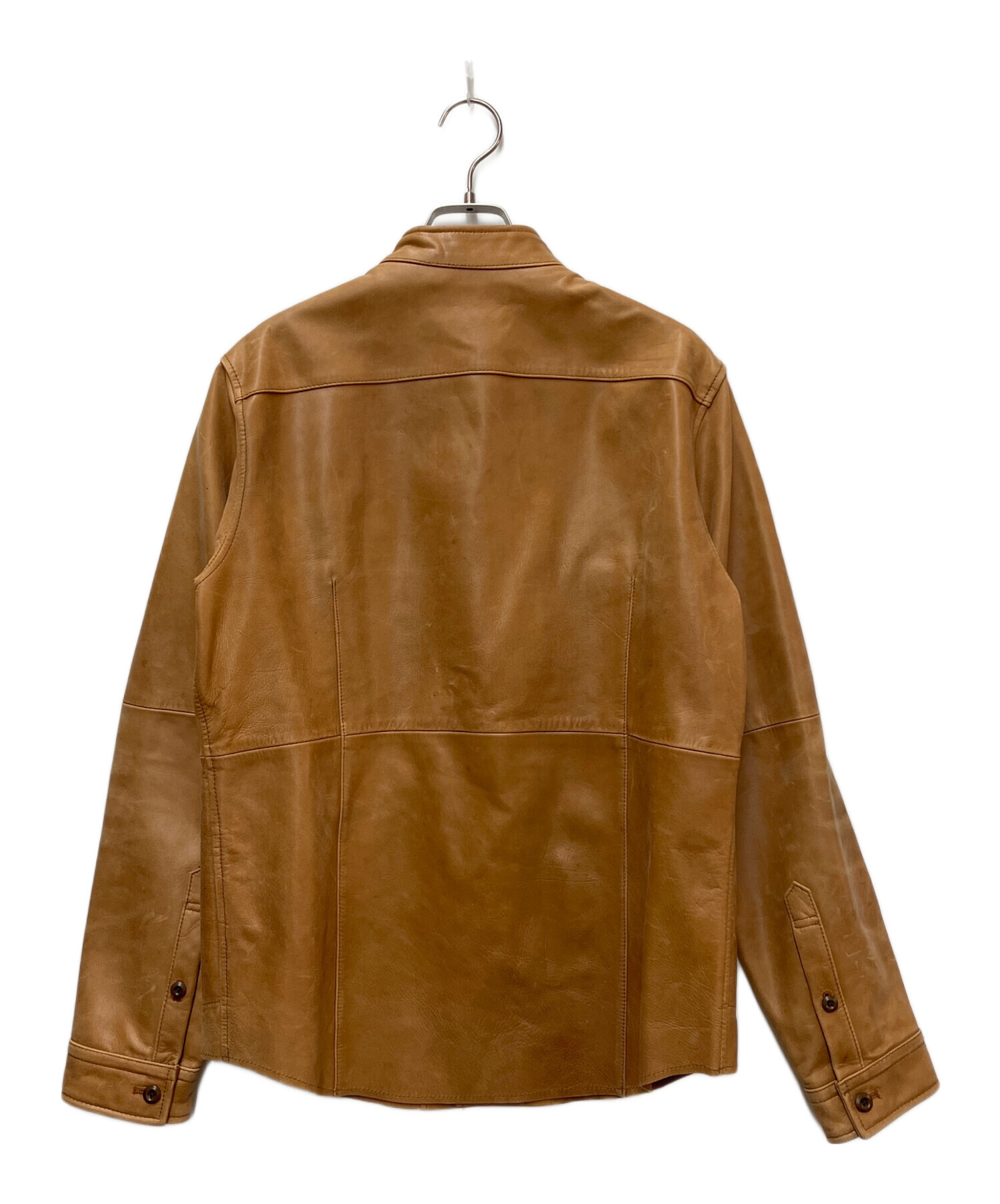 中古・古着通販】TAKEO KIKUCHI (タケオキクチ) ラムレザージャケット