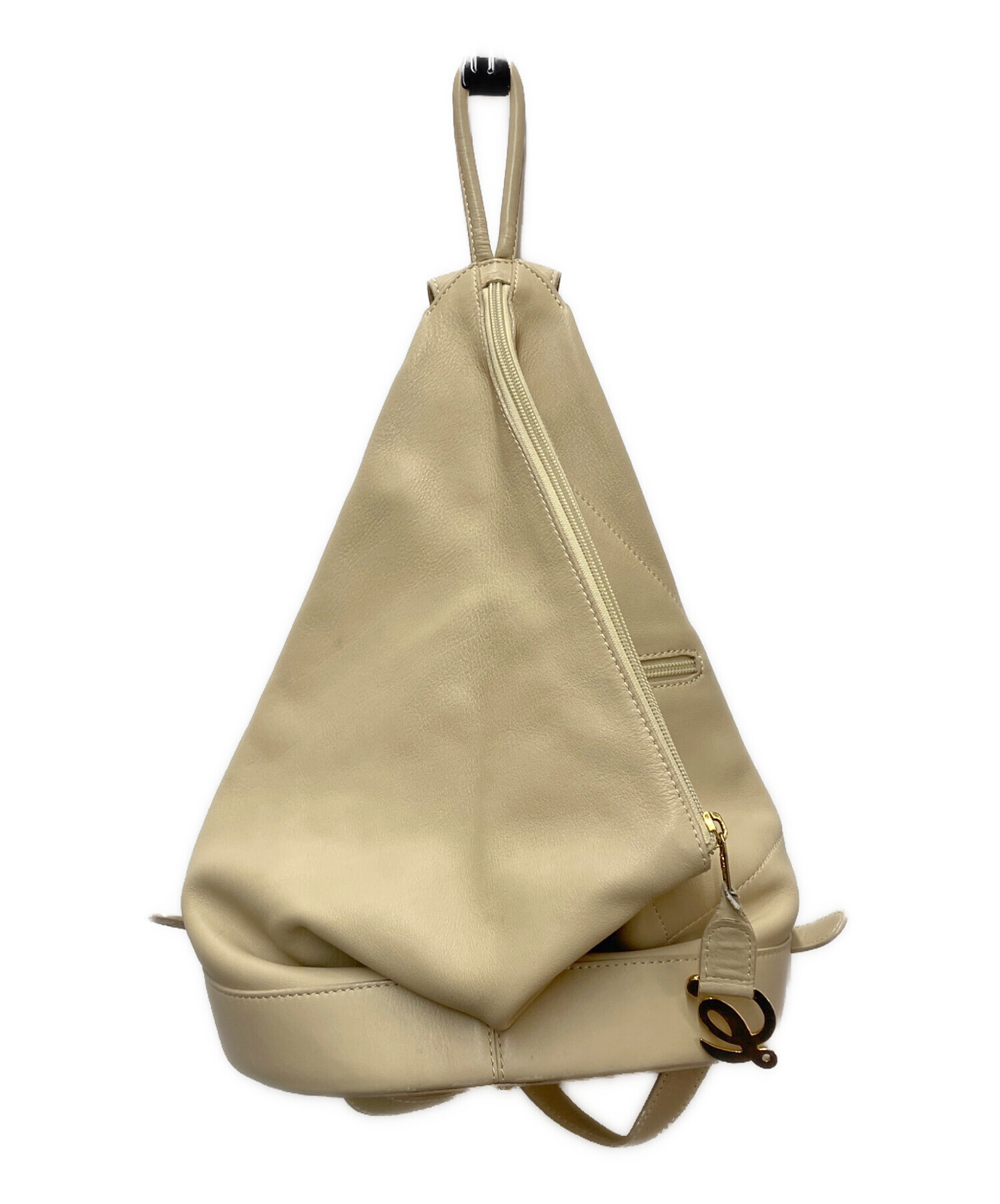 中古・古着通販】LOEWE (ロエベ) リュック ベージュ｜ブランド・古着 