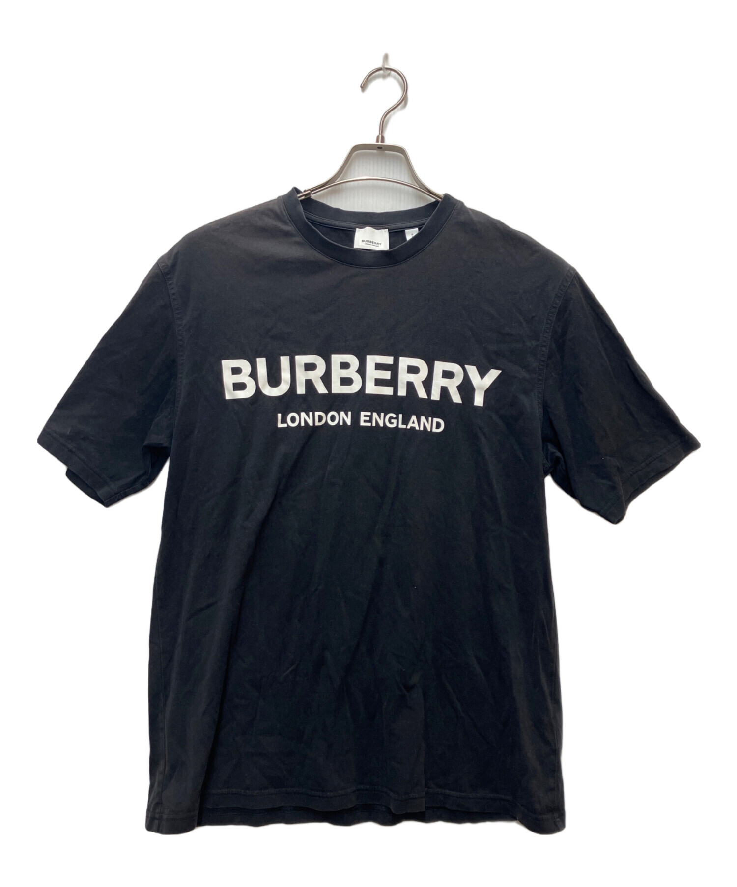中古・古着通販】BURBERRY (バーバリー) 半袖カットソー ブラック