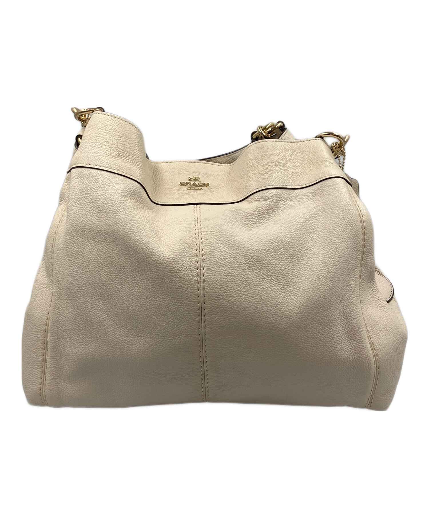 中古・古着通販】COACH (コーチ) ハンドバッグ ホワイト｜ブランド