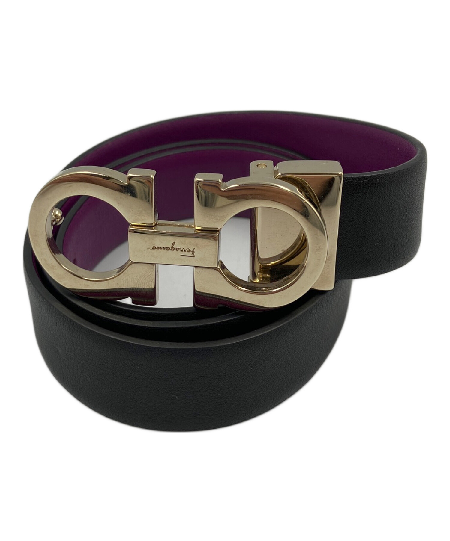 中古・古着通販】Ferragamo (フェラガモ) ダブルガンチーニベルト