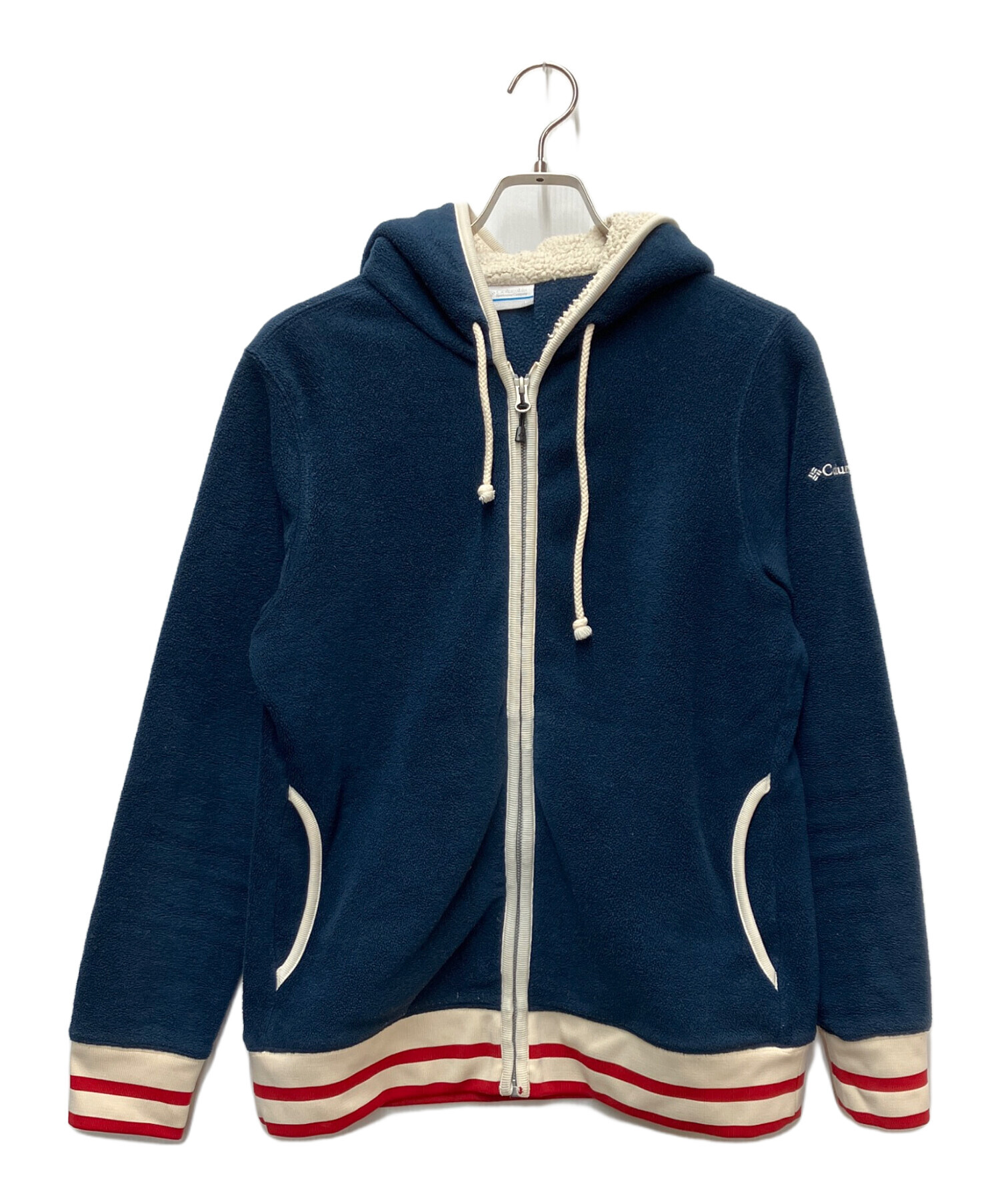 中古・古着通販】Columbia (コロンビア) フリースジャケット ネイビー