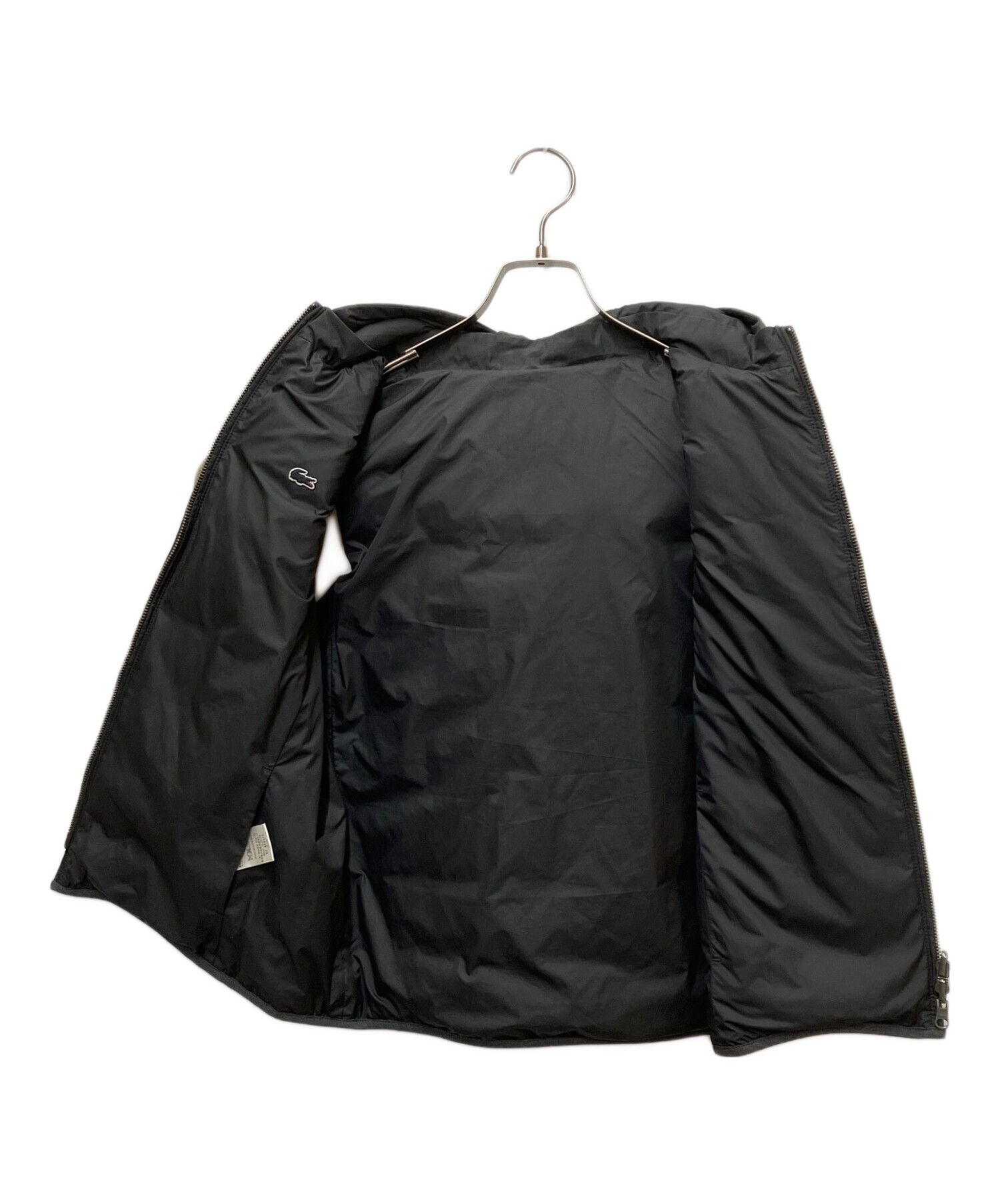 中古・古着通販】LACOSTE (ラコステ) ダウンベスト グレー サイズ:38