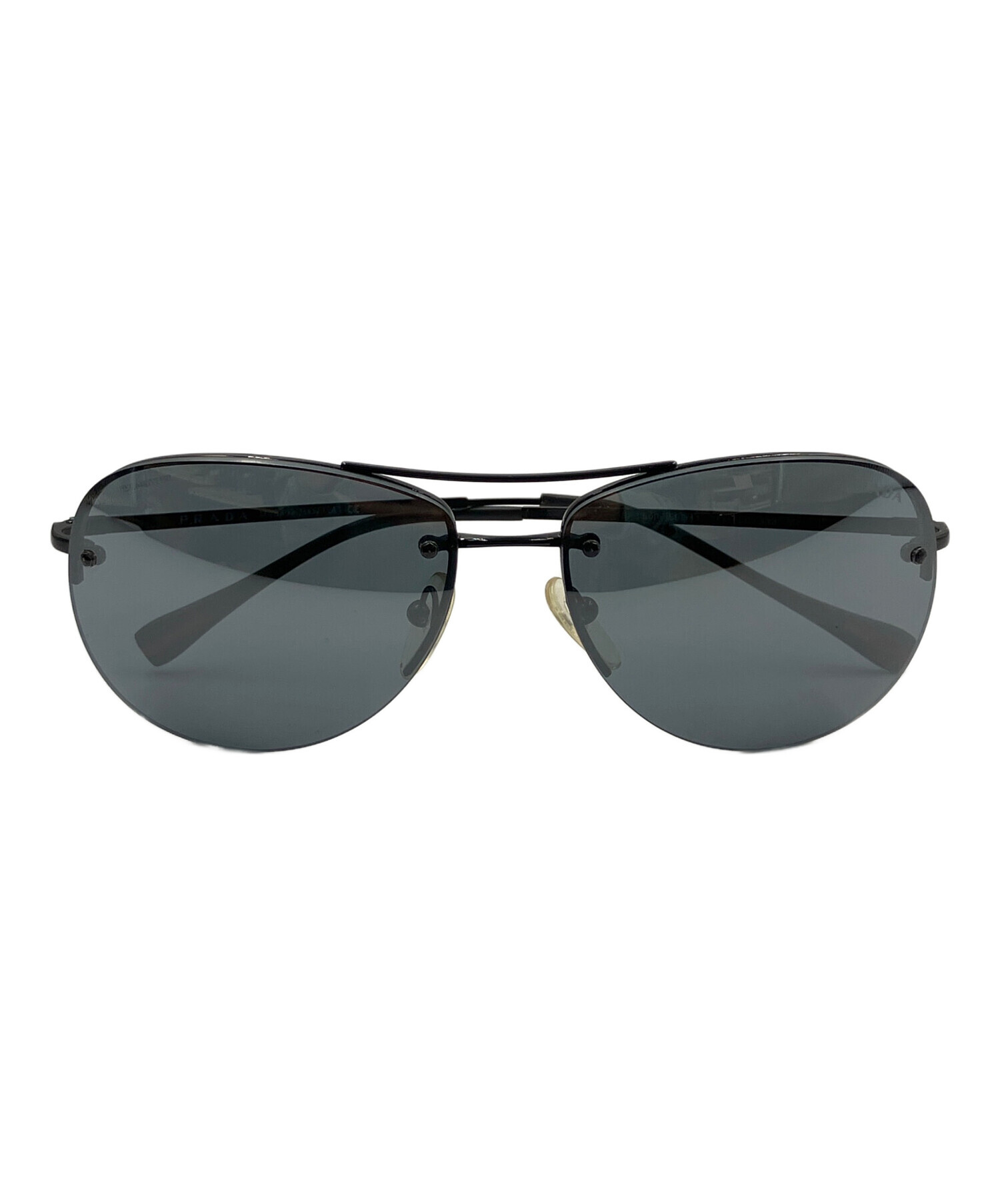 中古・古着通販】PRADA (プラダ) サングラス ブラック サイズ:59□14