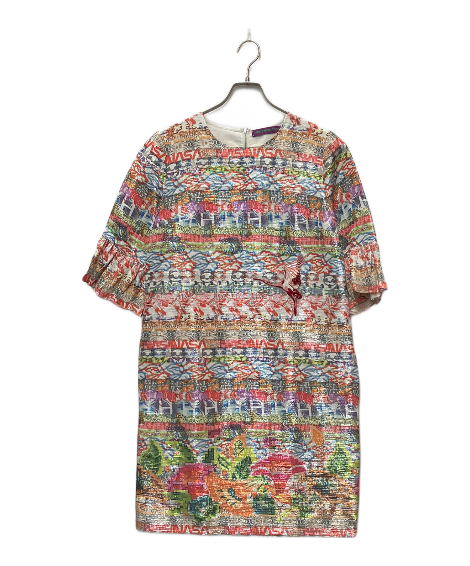 中古・古着通販】VIVIENNE TAM (ヴィヴィアンタム) 半袖ワンピース