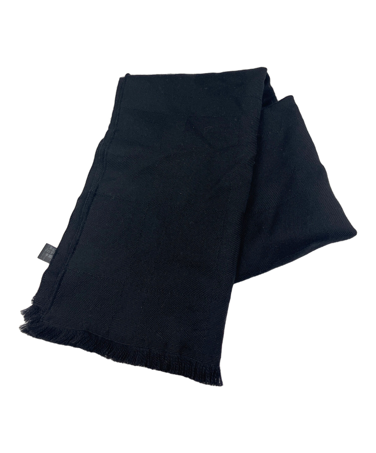 s'yte サイト マフラー  黒 【古着】【中古】【送料無料】 中古・古着通販】BLACK LABEL CRESTBRIDGE (ブラックレーベル クレスト