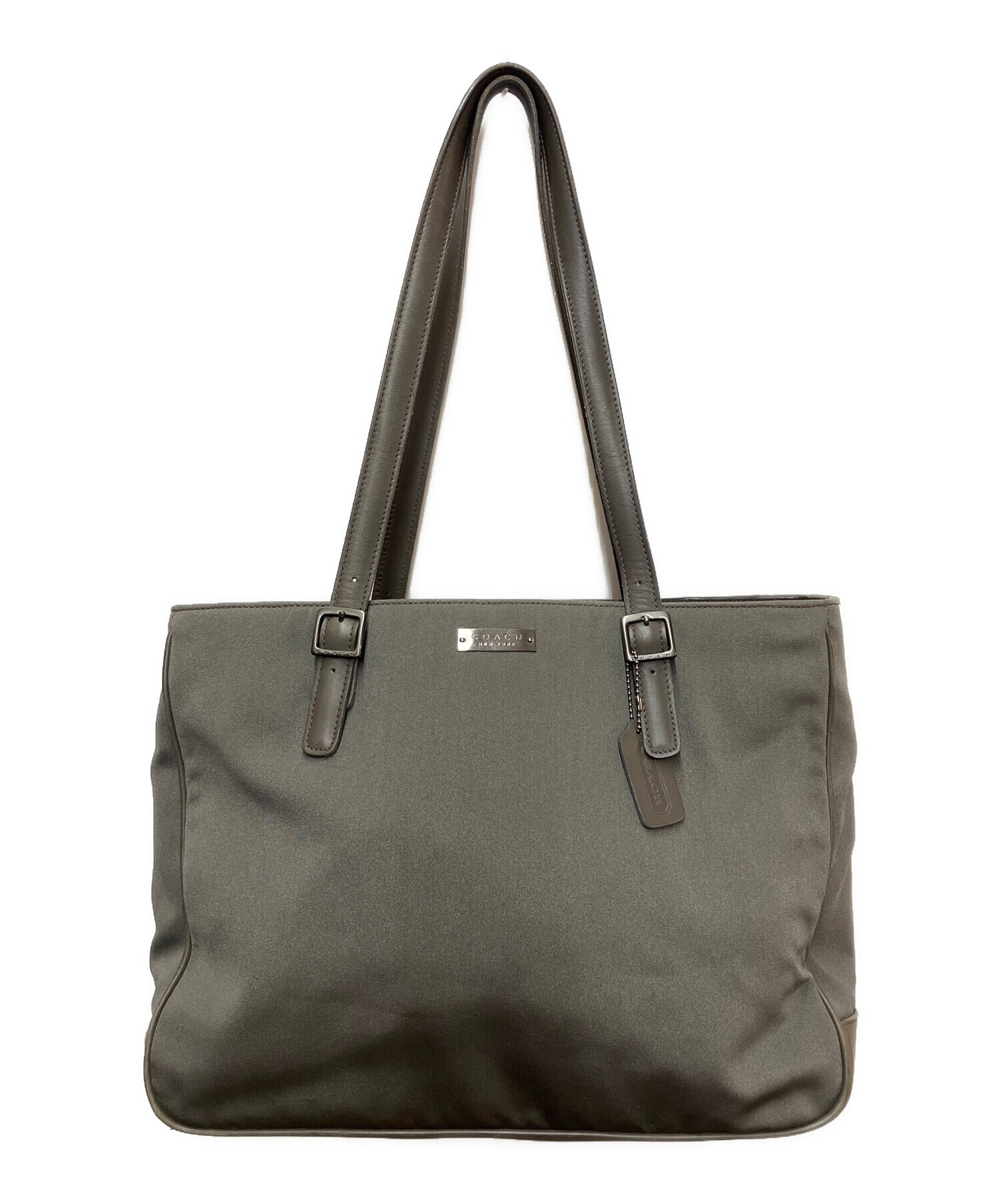 中古・古着通販】COACH (コーチ) トートバッグ グレー｜ブランド・古着 