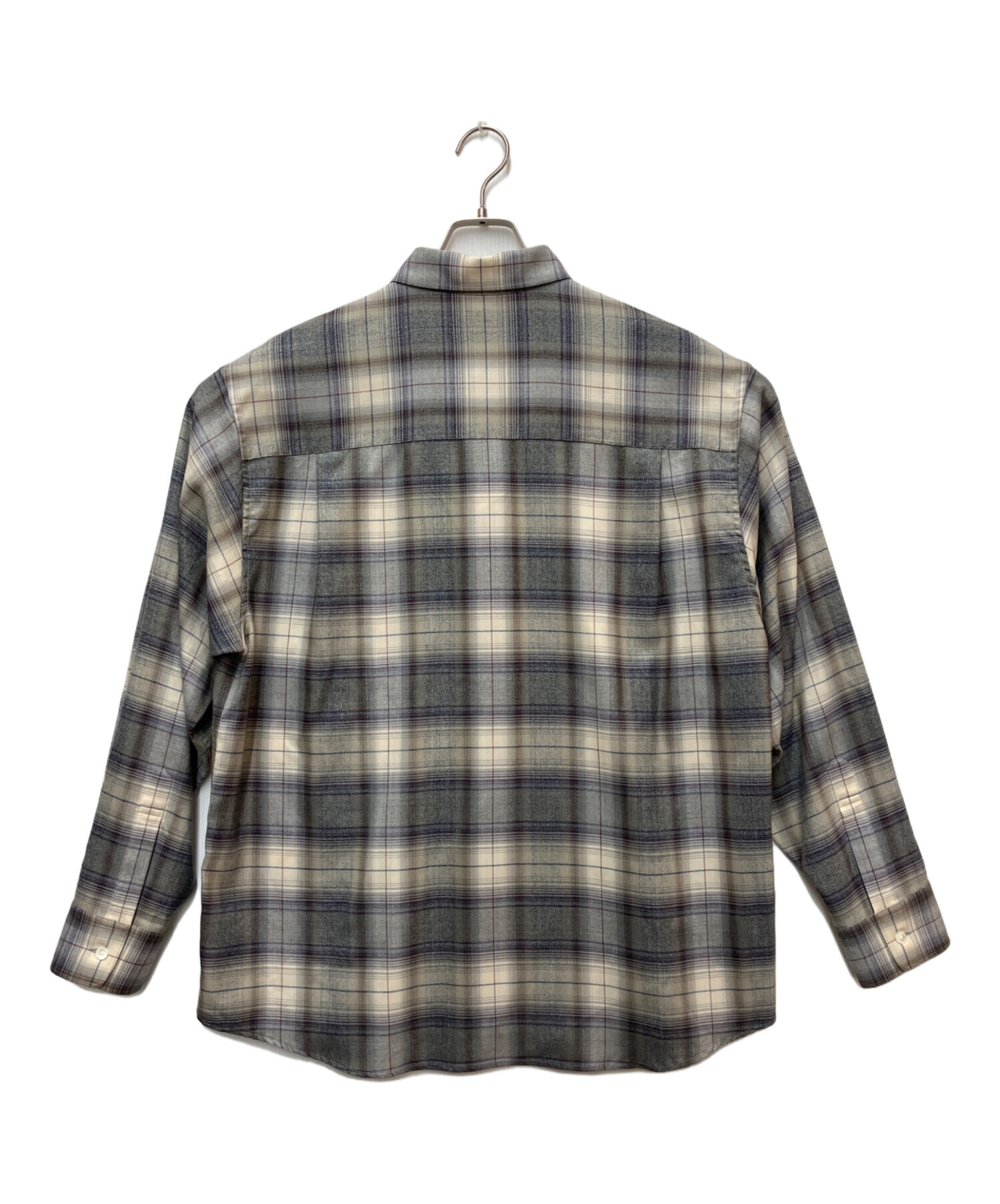 AURALEE グレー 長袖シャツ 中古・古着通販】AURALEE (オーラリー) 長袖シャツ グレー サイズ:SIZE