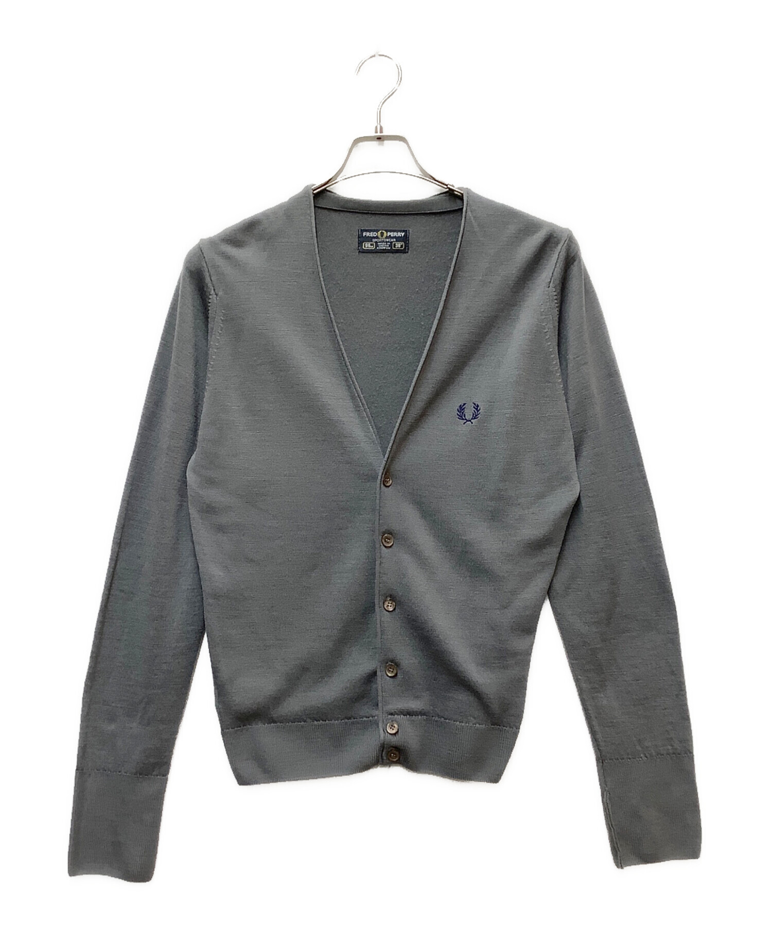 中古・古着通販】FRED PERRY (フレッドペリー) 薄手カーディガン 