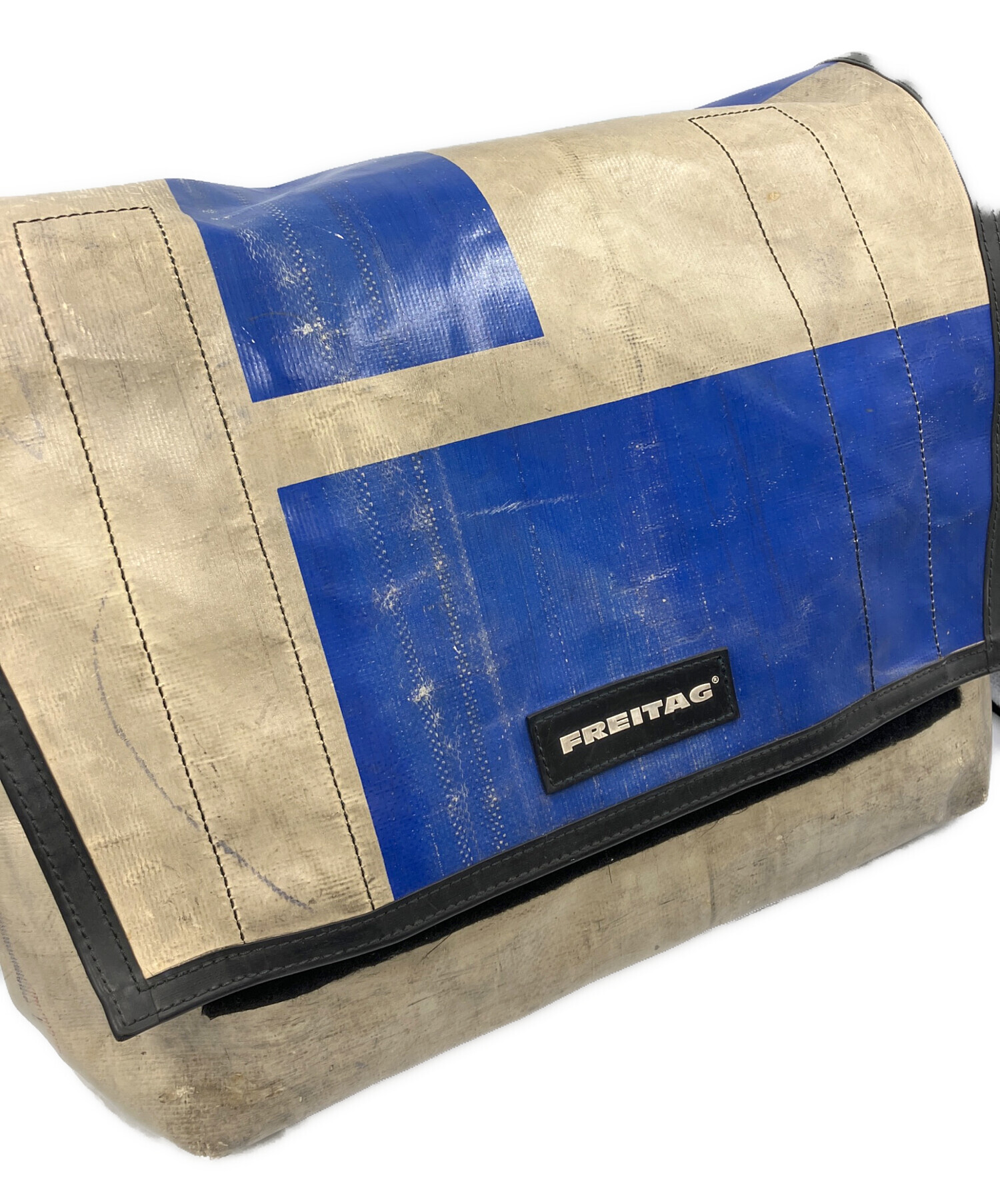 中古・古着通販】FREITAG (フライターグ) ショルダーバッグ ベージュ