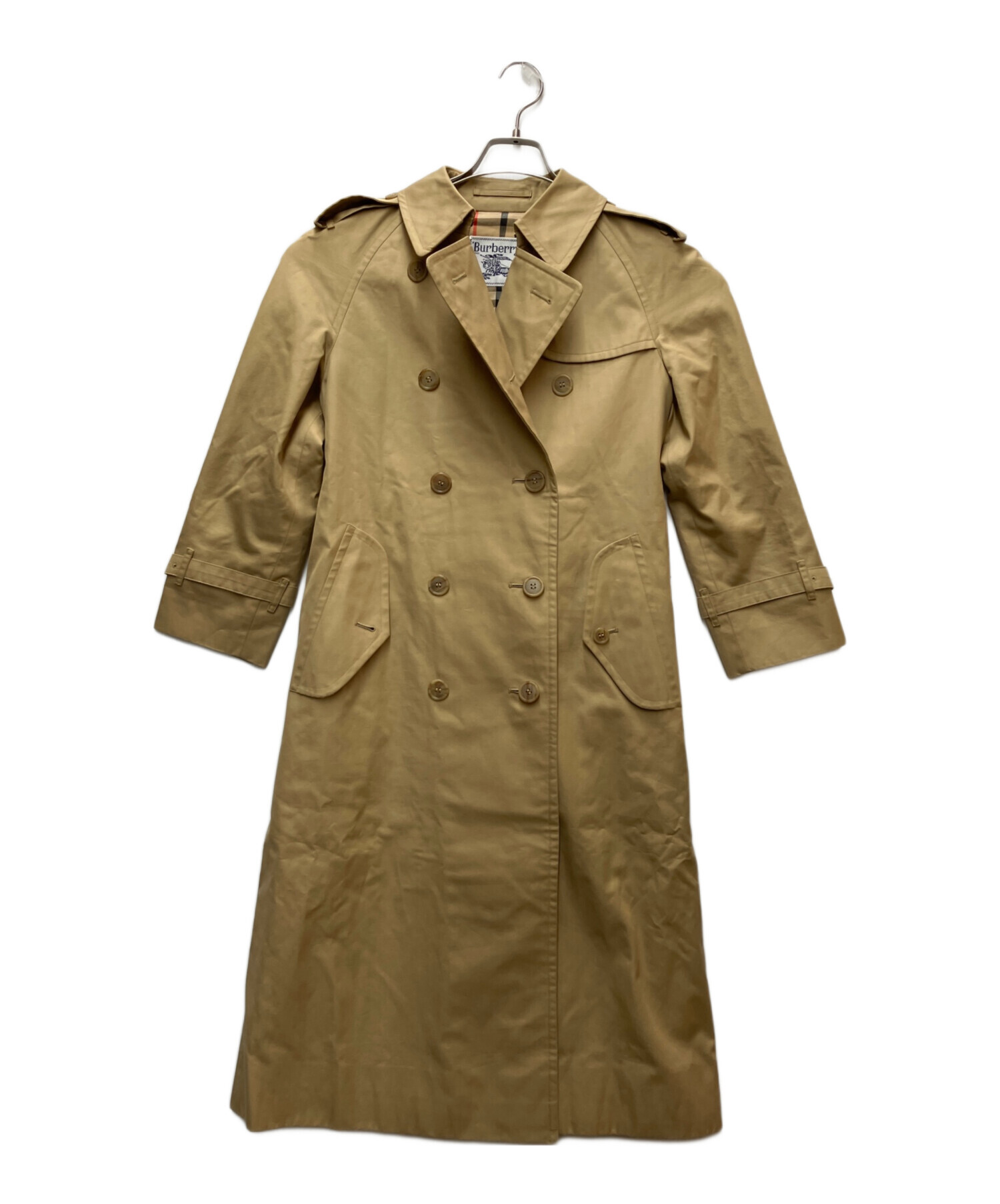 Burberry's カーキ トレンチコート ビンテージ 中古・古着通販】BURBERRY (バーバリー) トレンチコート カーキ サイズ