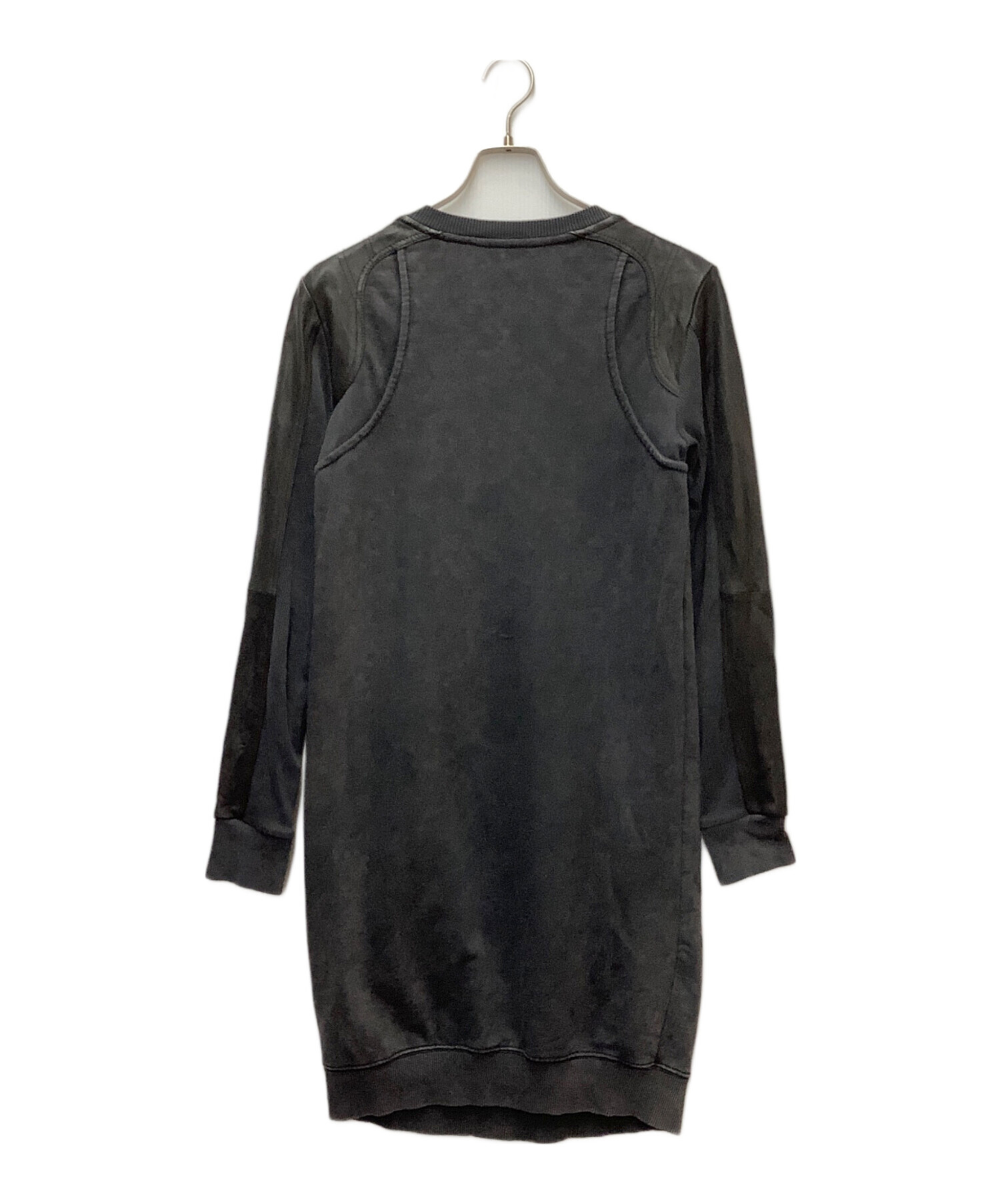 中古・古着通販】DIESEL (ディーゼル) スウェット ブラック サイズ 