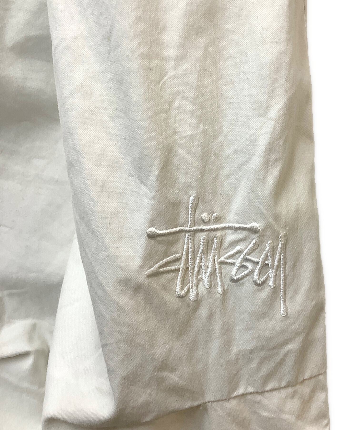 中古・古着通販】stussy (ステューシー) パンツ ホワイト サイズ:34-35