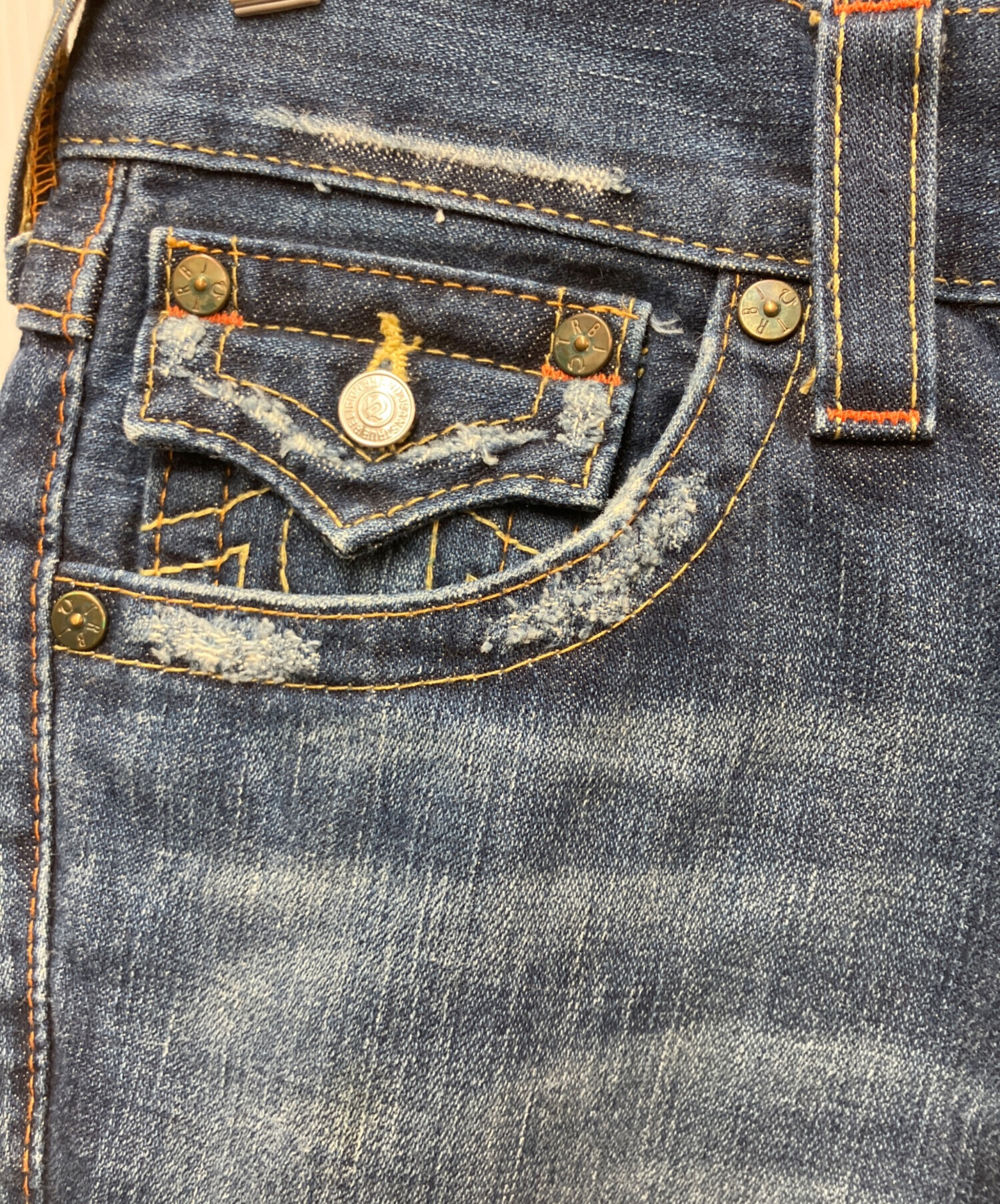 中古・古着通販】TRUE RELIGION (トゥルー レリジョン) フレアデニム