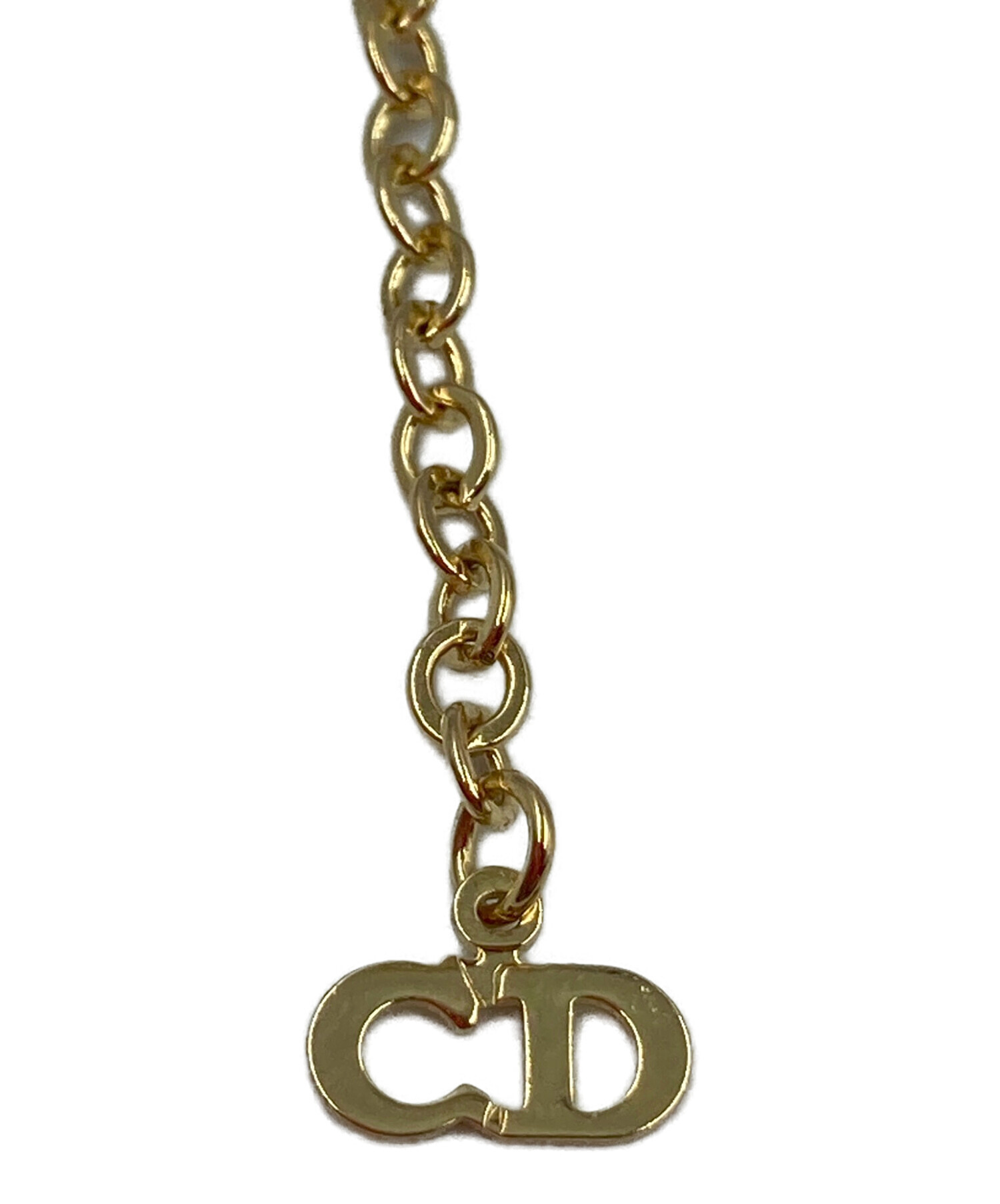 vintage Dior ゴールド レトロ ネックレス sv925 古着 F19 中古・古着通販】Christian Dior (クリスチャン ディオール) CDロゴ