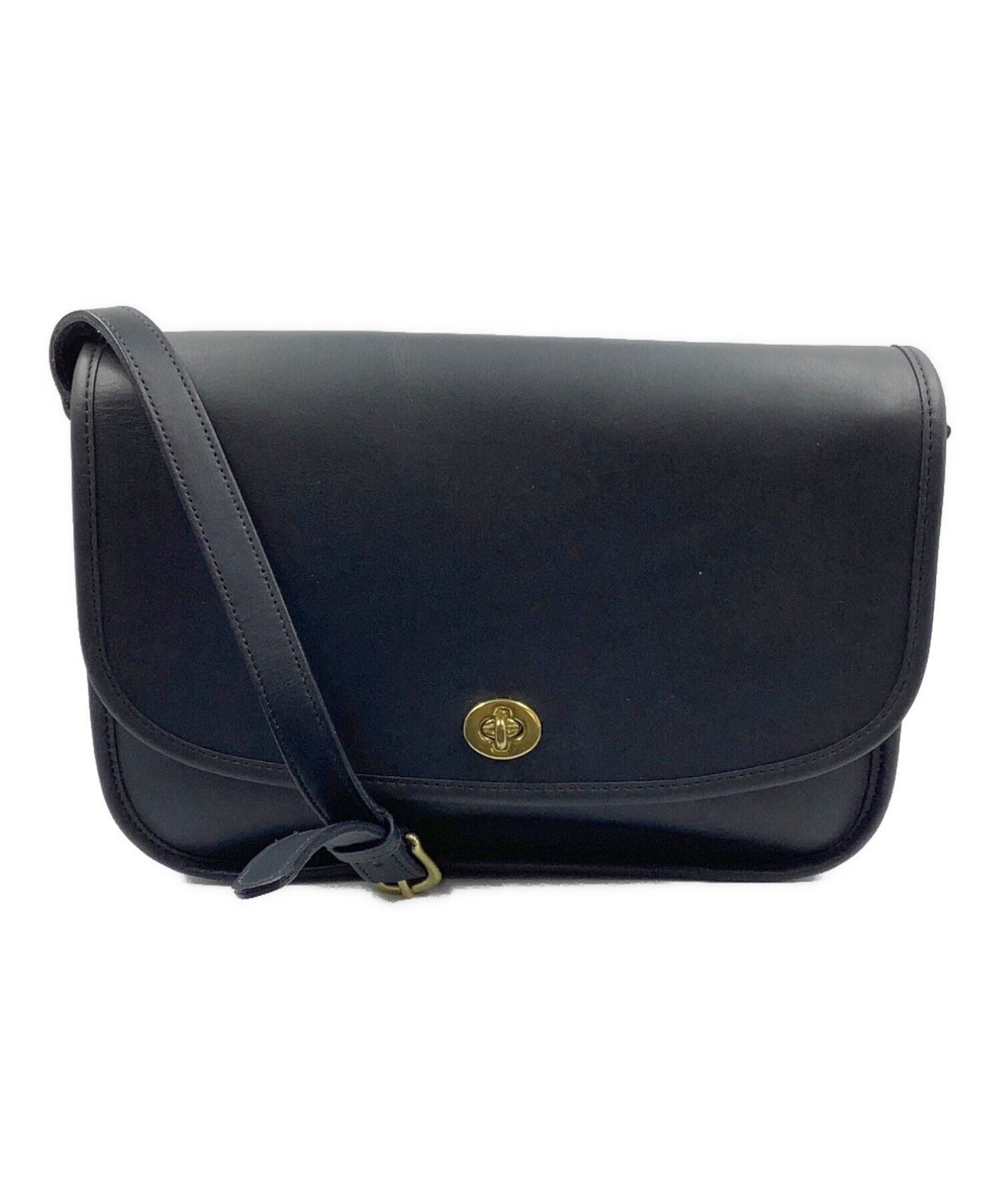 中古・古着通販】COACH (コーチ) ショルダーバッグ ブラック｜ブランド 