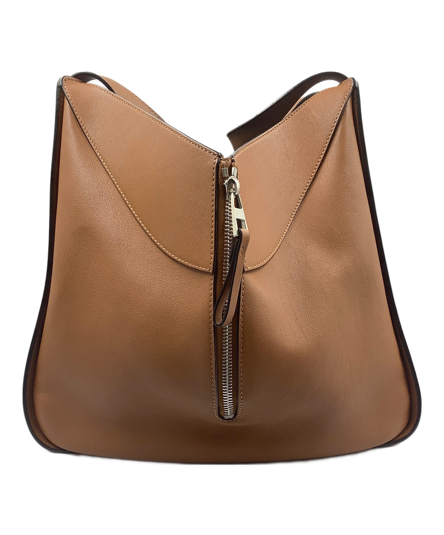 中古・古着通販】LOEWE (ロエベ) ハンドバッグ ブラウン｜ブランド