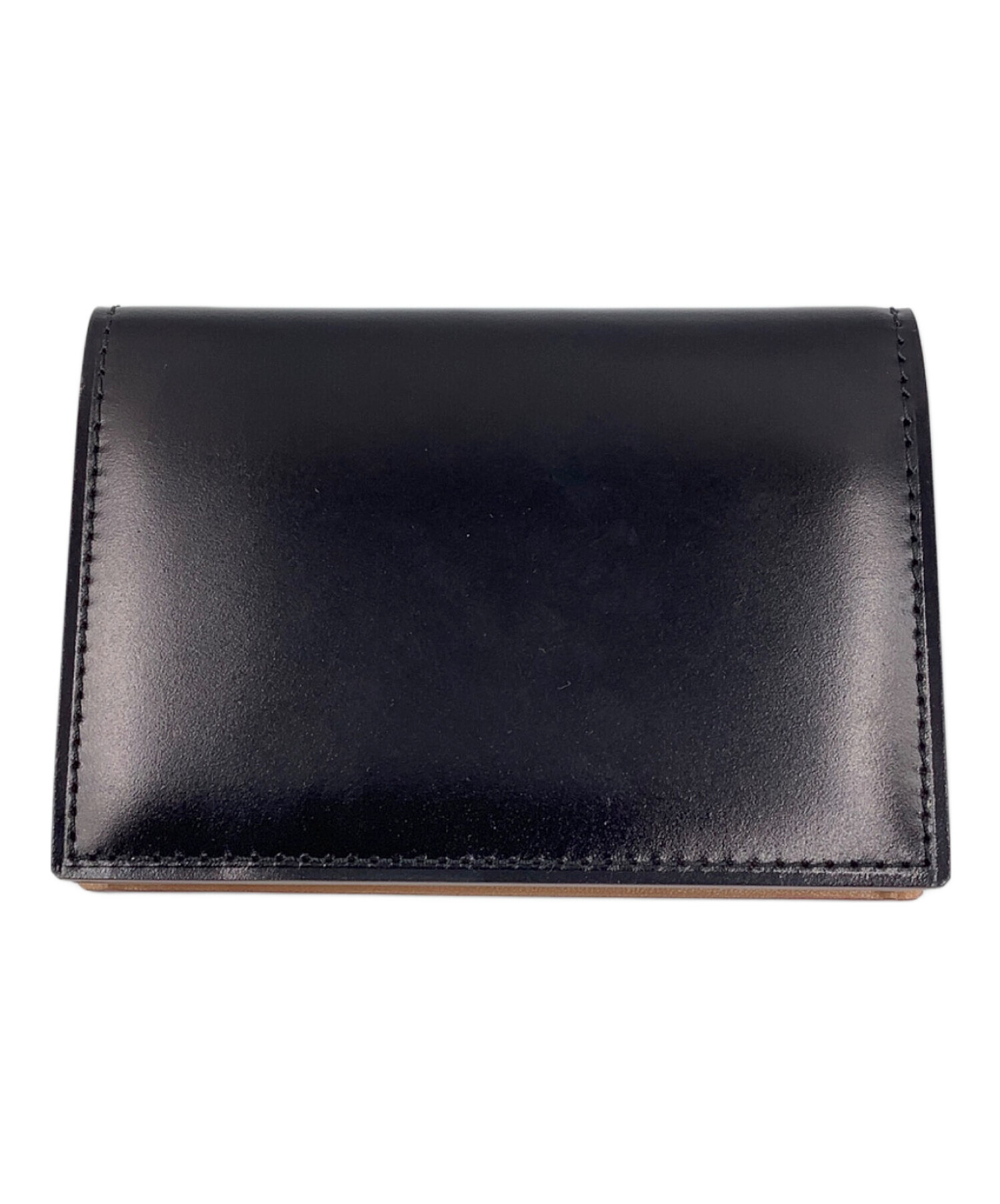 GW期間、値下げします【新品・未使用】GANZO 名刺入れ　ブラック 中古・古着通販】GANZO (ガンゾ) 名刺入れ ブラック｜ブランド・古着
