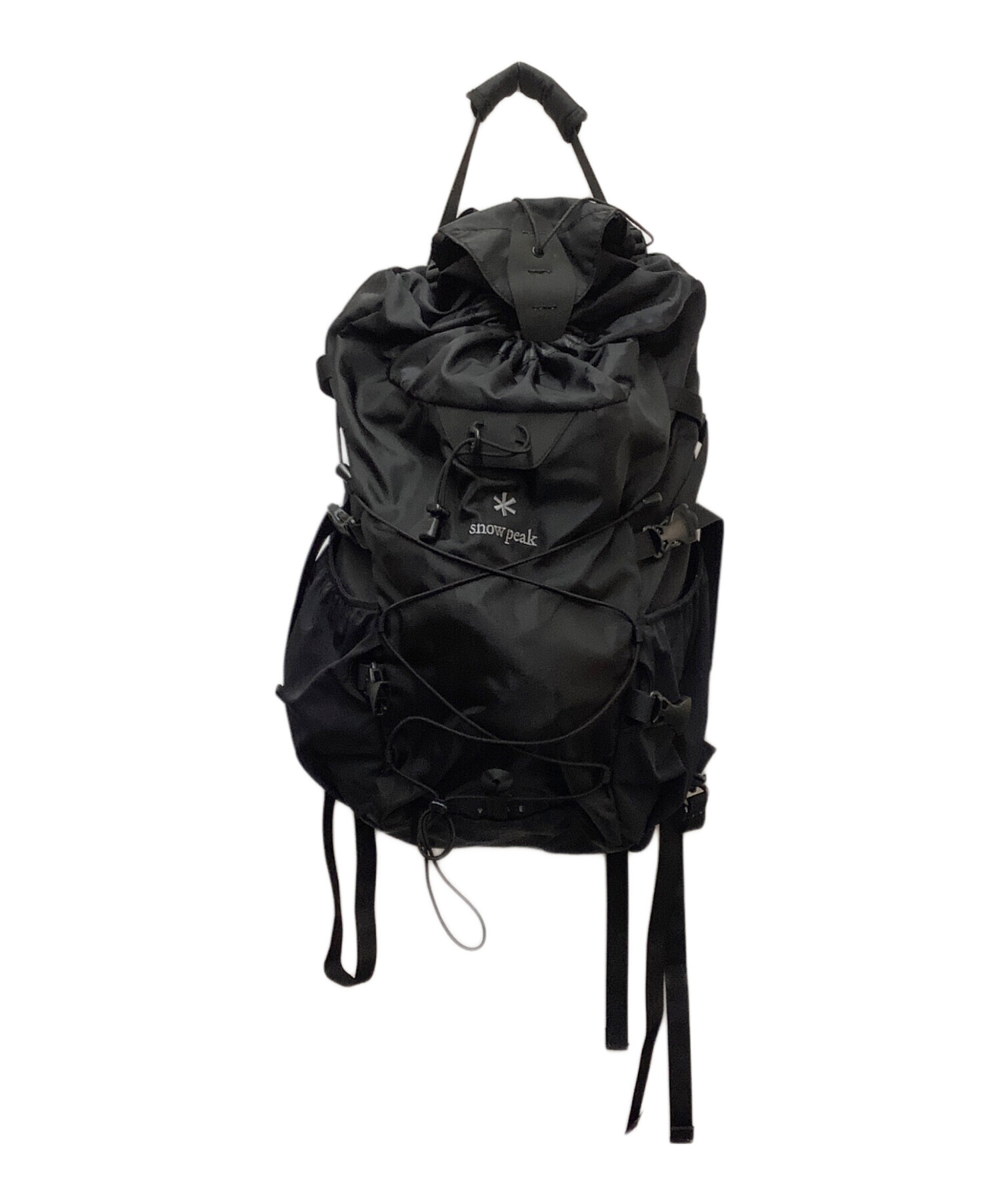 SAPEur サプール バックパック・リュック  黒 【古着】【中古】【送料無料】 中古・古着通販】Snow peak (スノーピーク) リュック ブラック