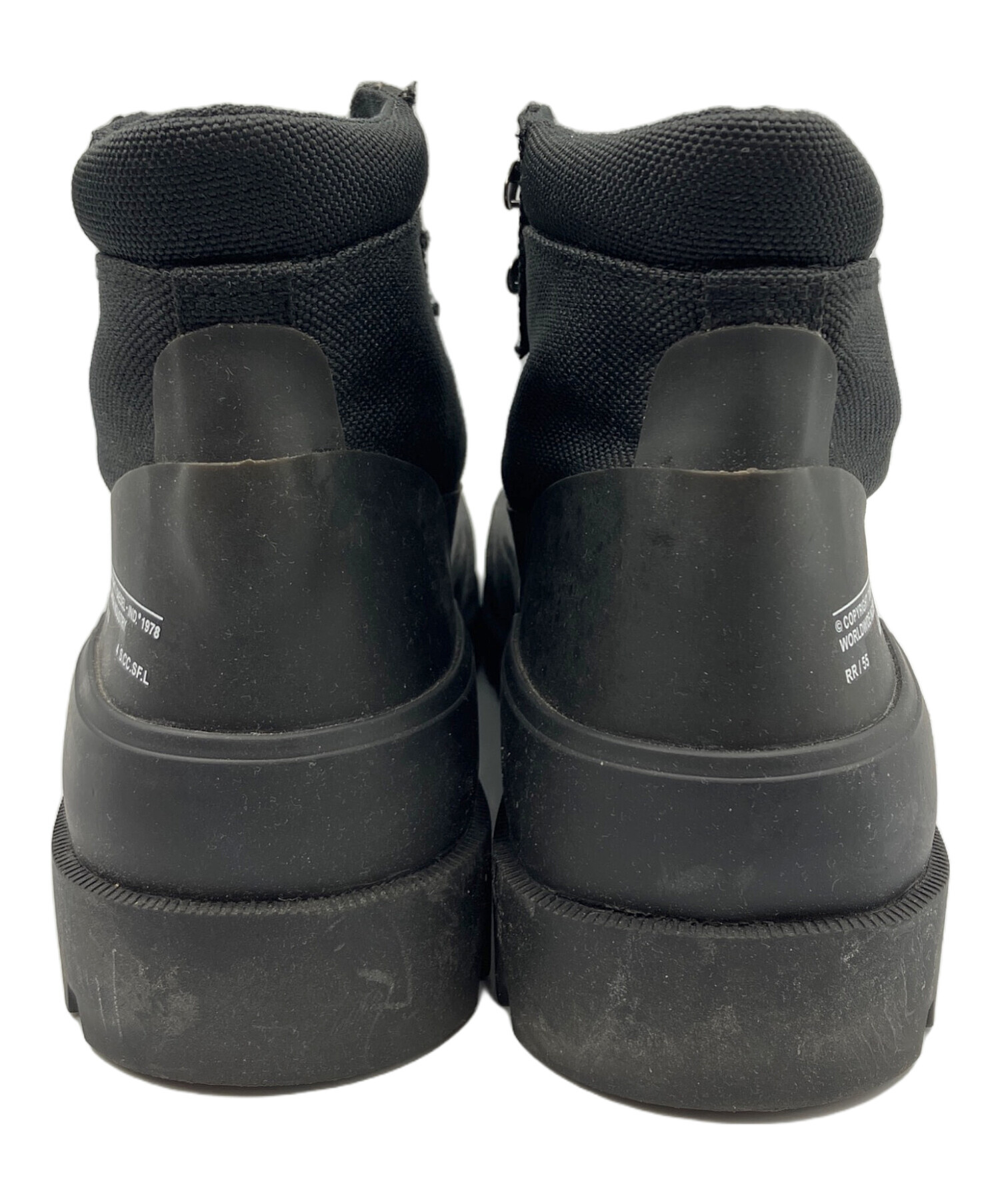 中古・古着通販】DIESEL (ディーゼル) ブーツ ブラック サイズ:27cm