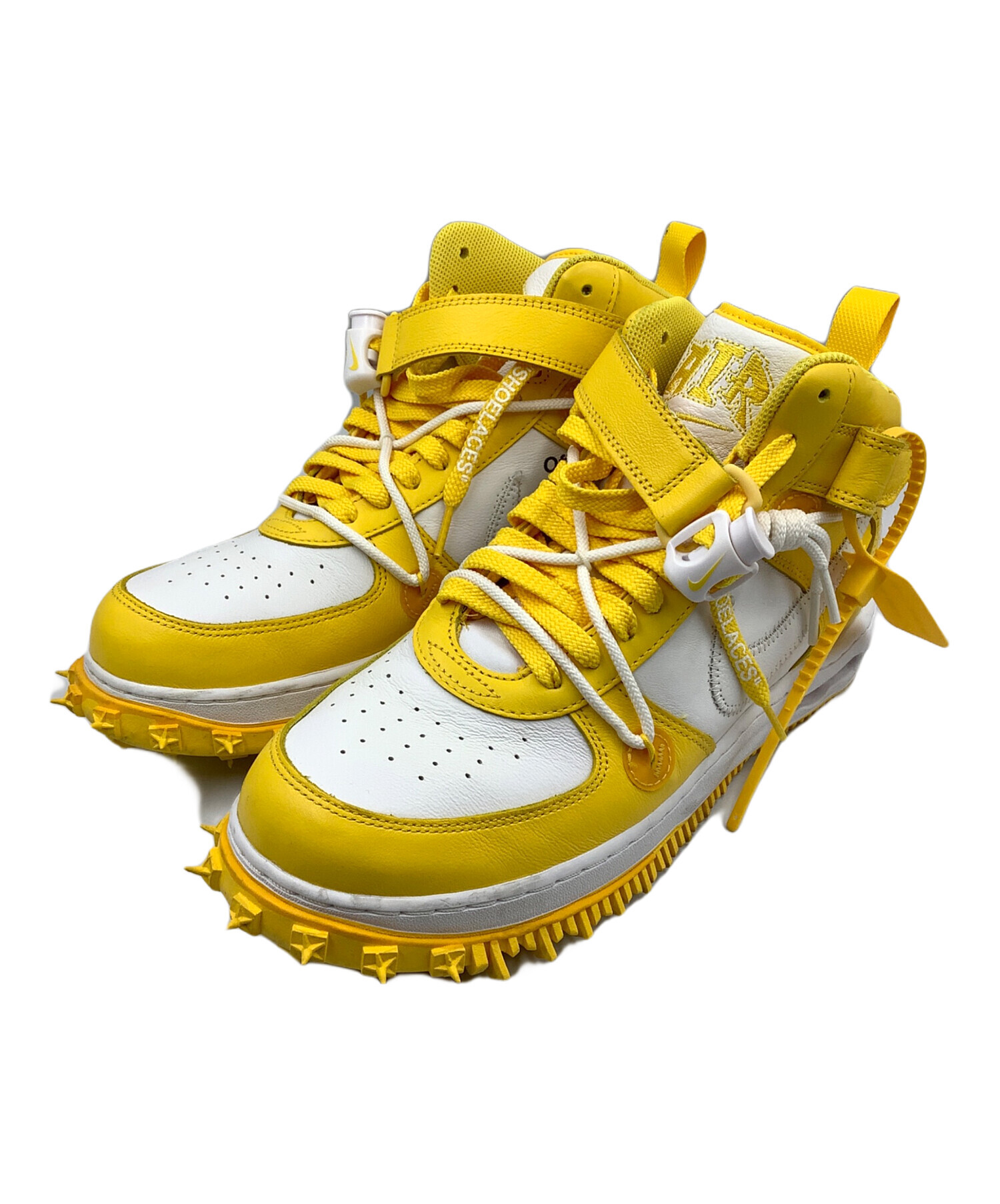 中古・古着通販】NIKE (ナイキ) OFFWHITE (オフホワイト) ハイカット 中古・古着通販】NIKE (ナイキ) OFFWHITE (オフホワイト) ハイカット