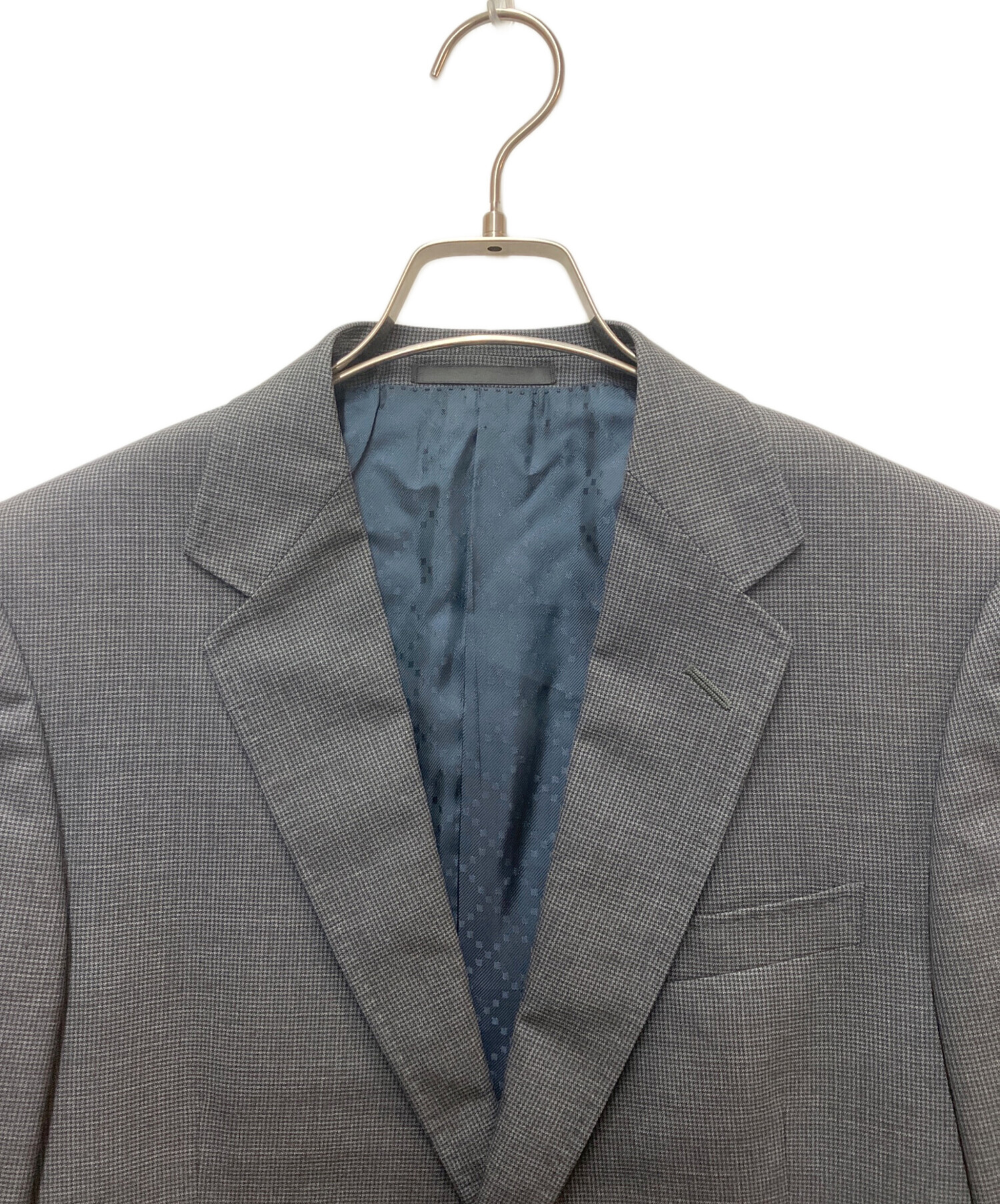 中古・古着通販】GUCCI (グッチ) セットアップスーツ グレー サイズ:46
