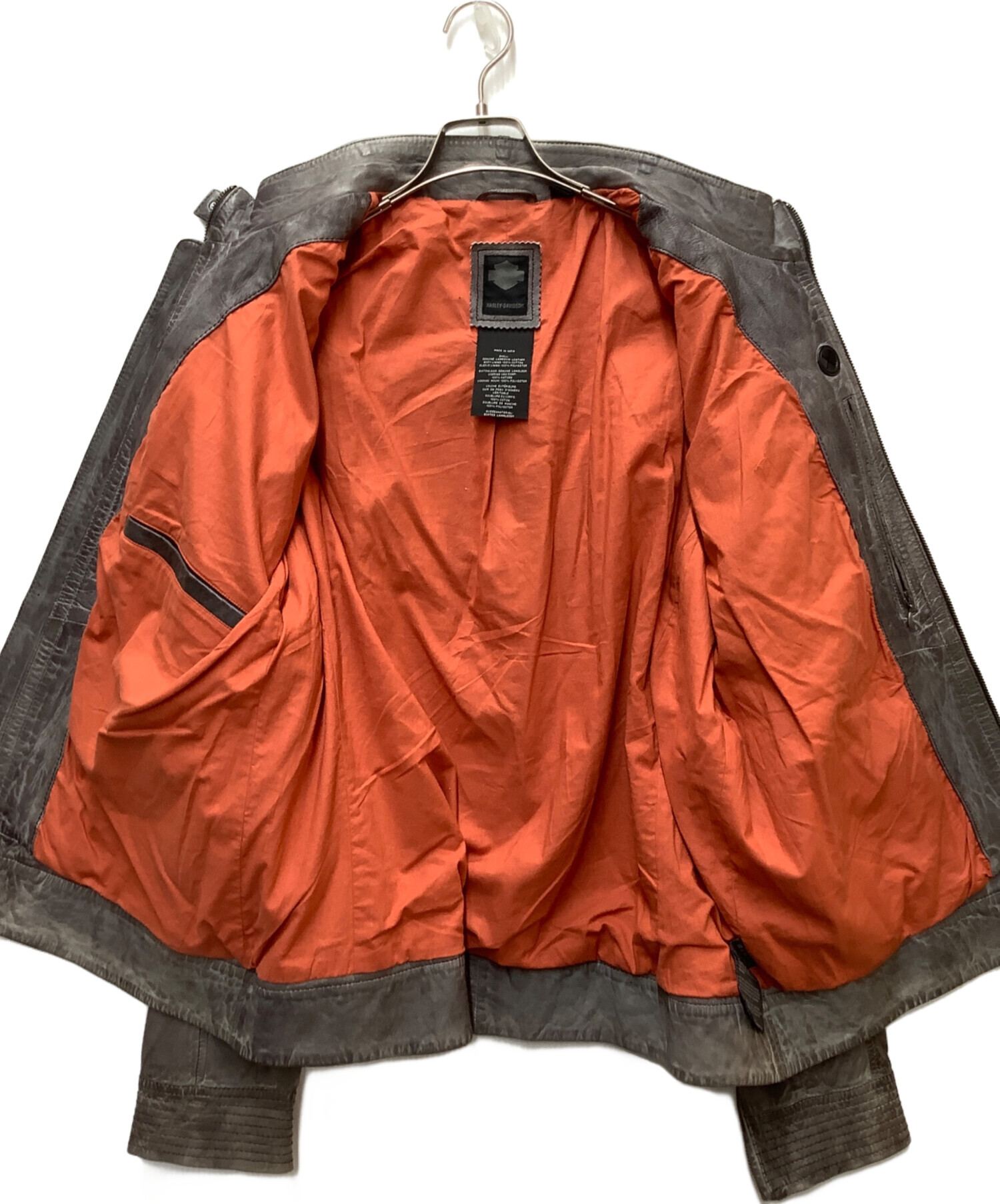 90s 90s ラムレザージャケット 赤 Davidson Harley ス*ー様 HARLEY-DAVIDSON レザージャケット ハーレーダビッドソン ジャケット・アウター