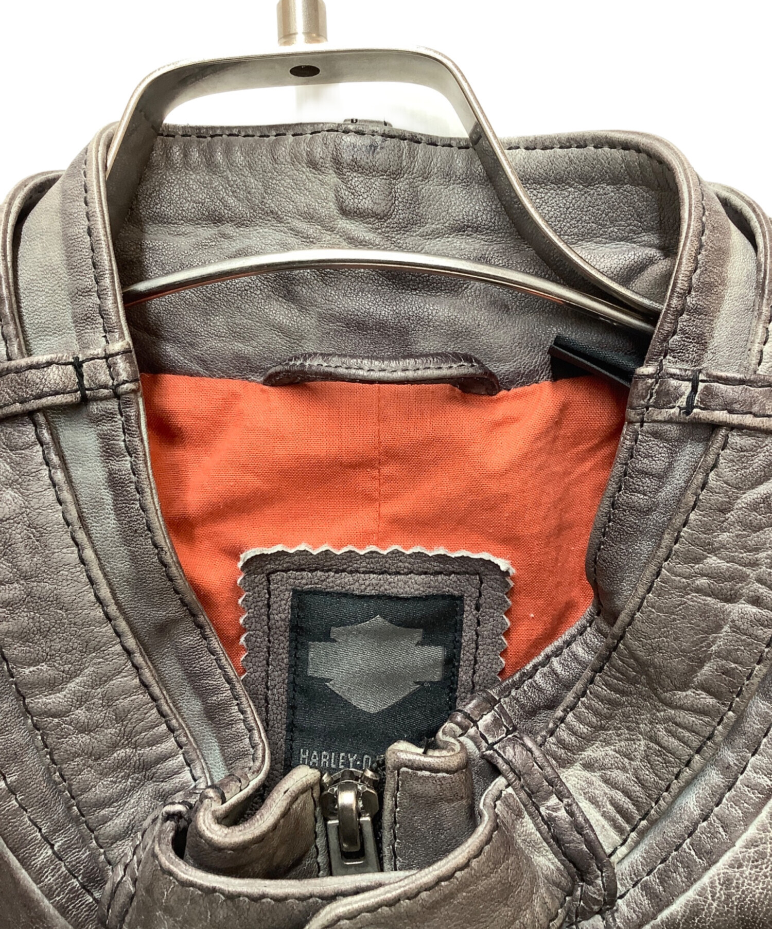 中古・古着通販】HARLEY-DAVIDSON (ハーレーダビッドソン) ラムレザー