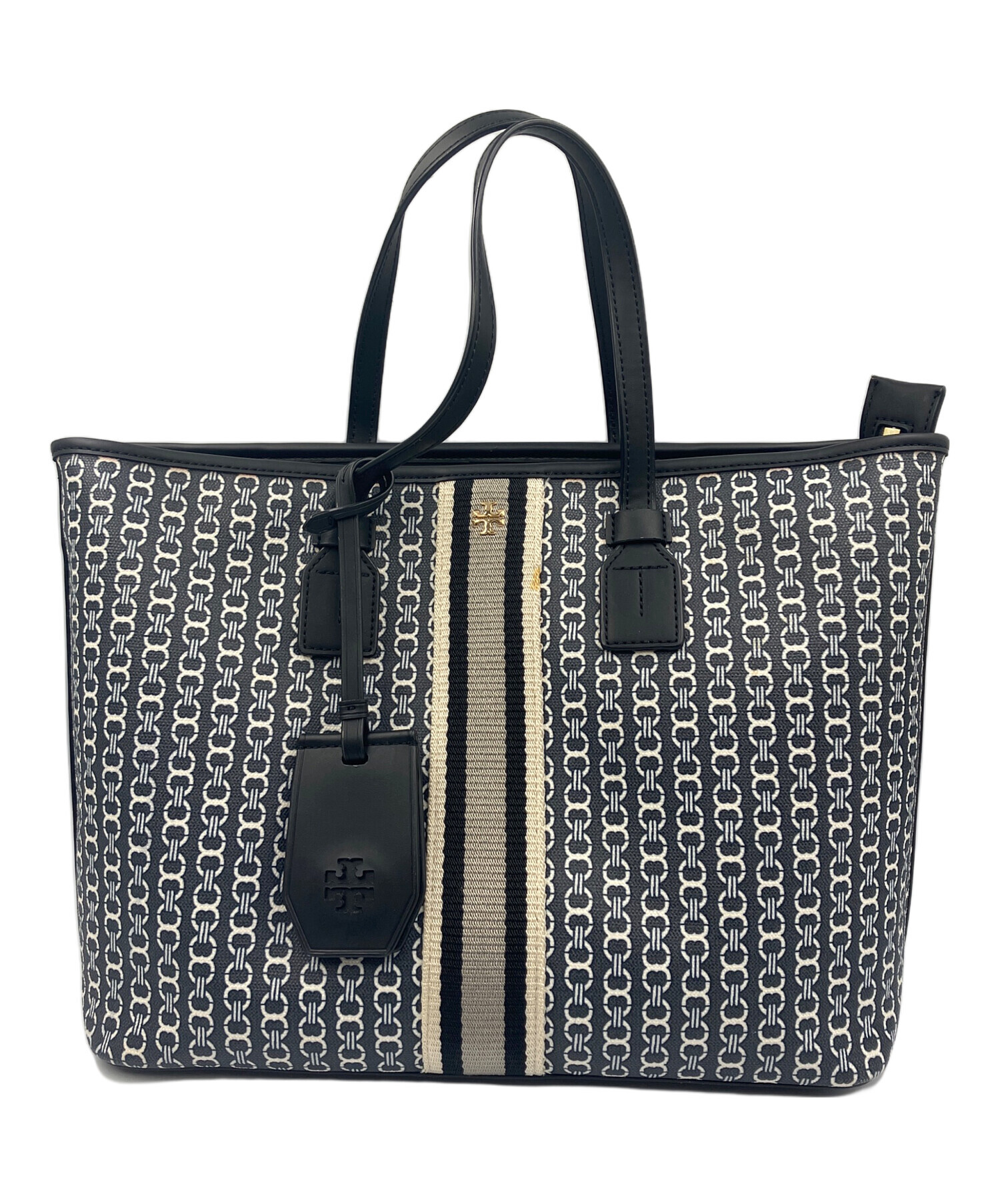 中古・古着通販】TORY BURCH (トリーバーチ) トートバッグ ブラック
