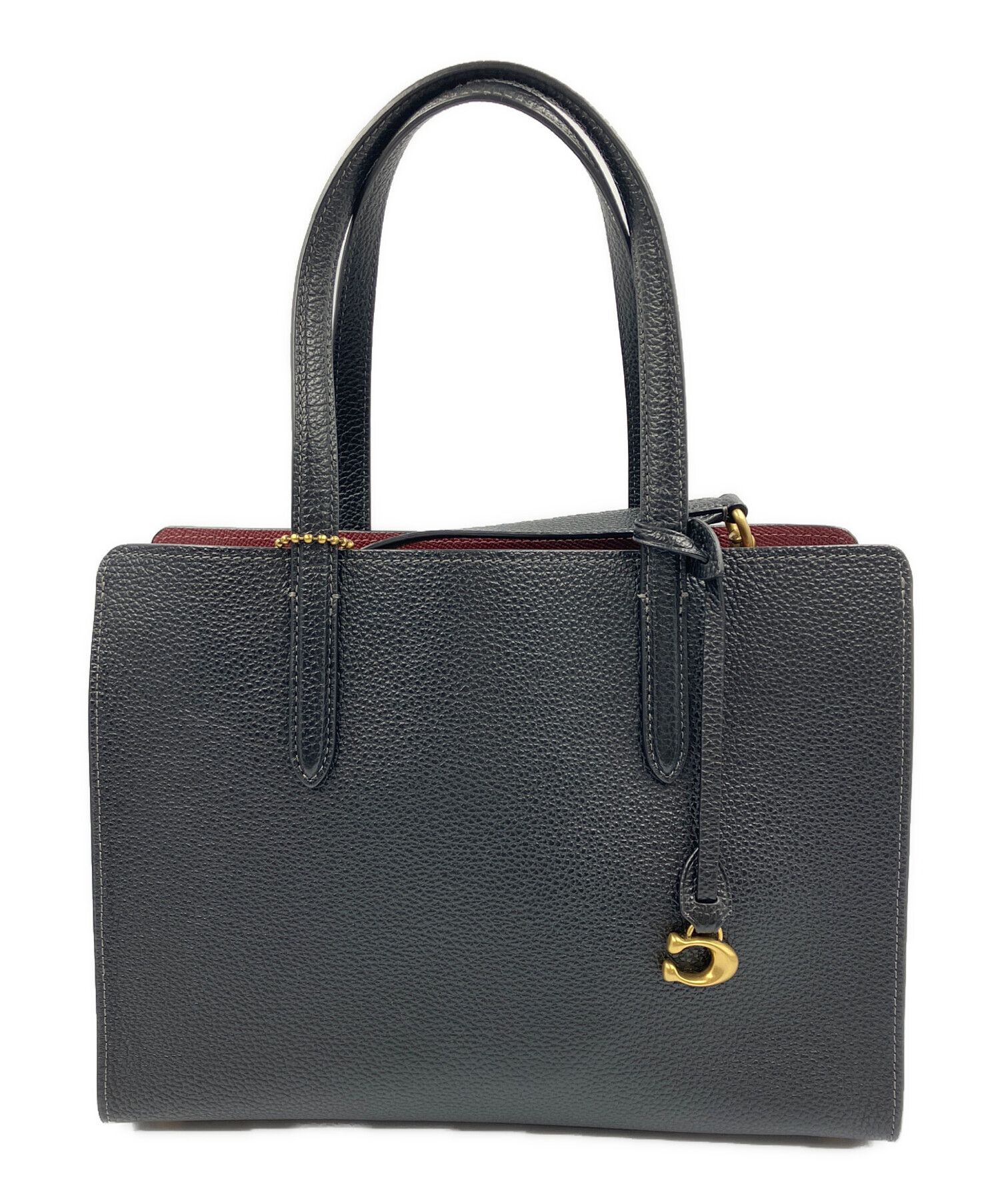 COACH  2wayバック 中古・古着通販】COACH (コーチ) 2WAYバッグ ブラック｜ブランド・古着