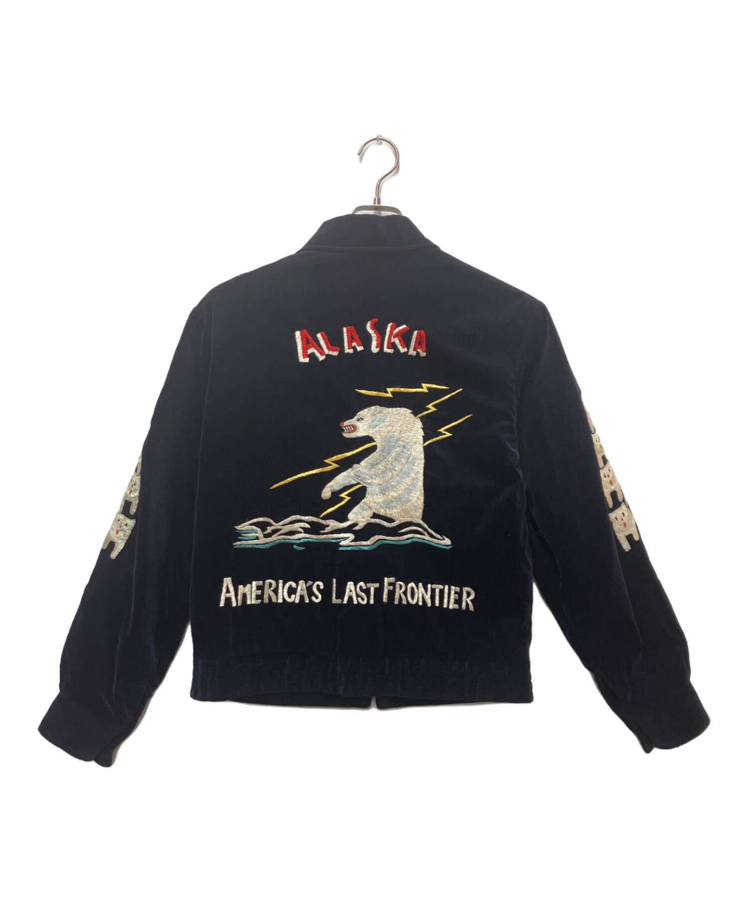 WAREHOUSE ウエアハウス　スカジャン サイズ42 中古・古着通販】WAREHOUSE (ウエアハウス) スカジャン ブラック