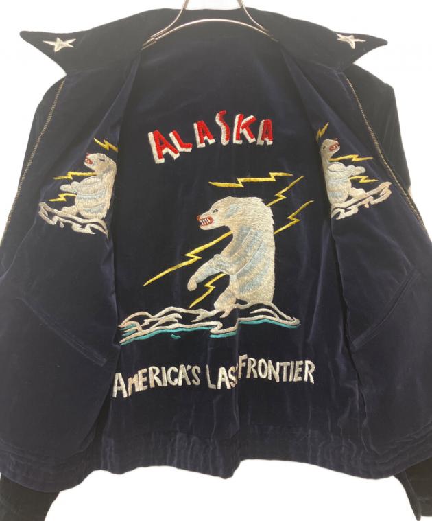 中古・古着通販】WAREHOUSE (ウエアハウス) スカジャン ブラック