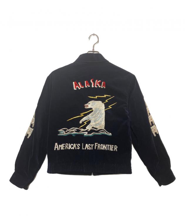 WAREHOUSE ウエアハウス　スカジャン サイズ42 中古・古着通販】WAREHOUSE (ウエアハウス) スカジャン ブラック