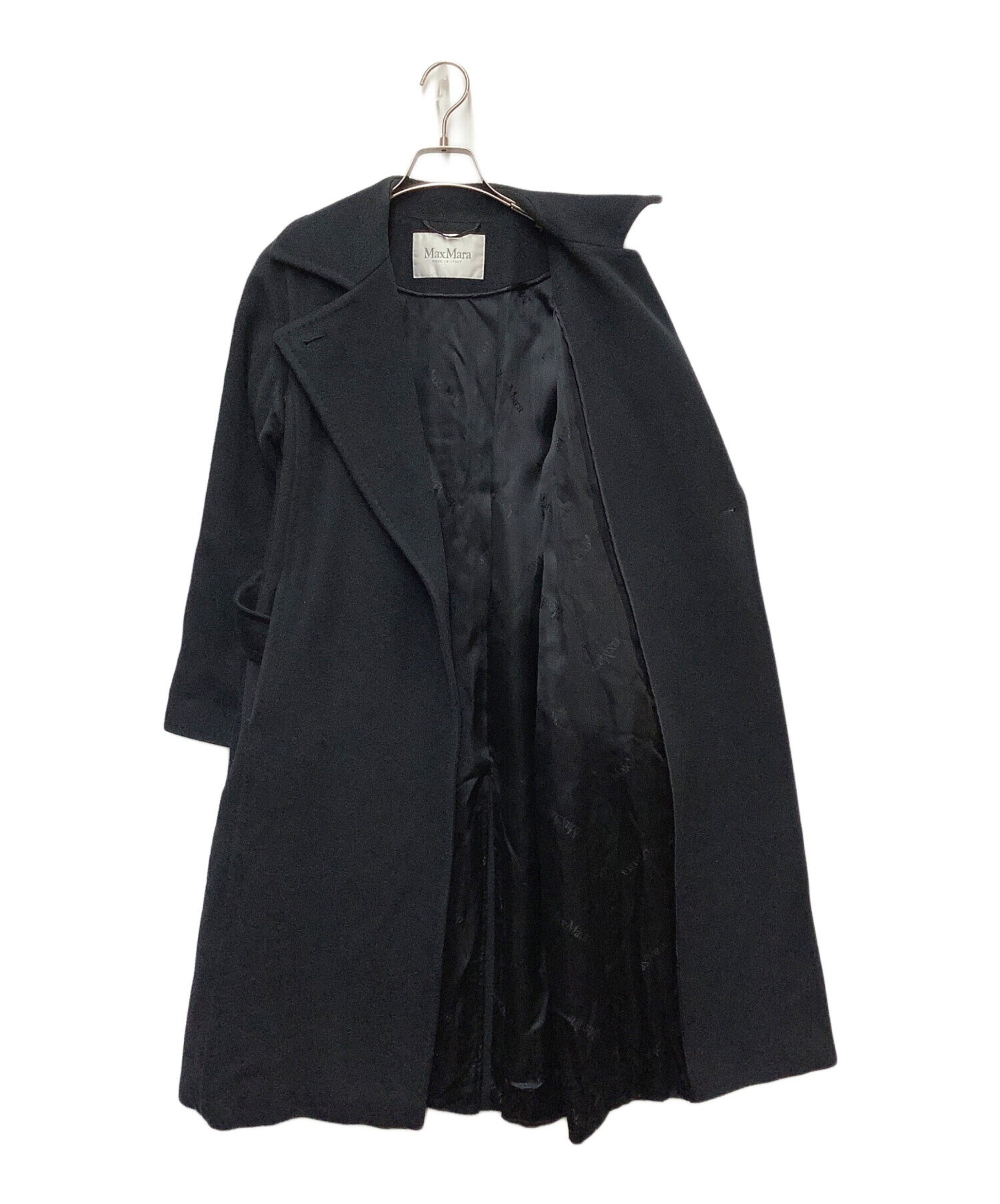 中古・古着通販】MaxMara (マックスマーラ) コート ネイビー サイズ:36