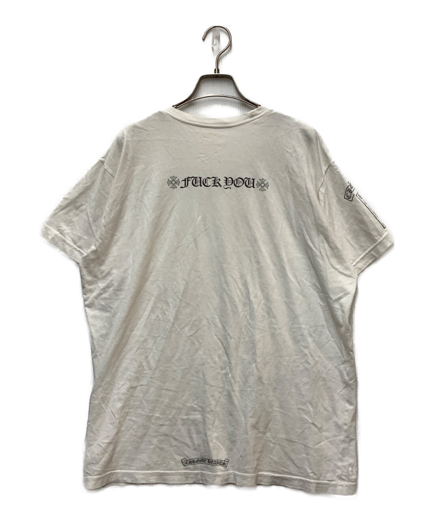 CHROME HEARTS クロムハーツ Tシャツ半袖ホワイト CH120サイズ