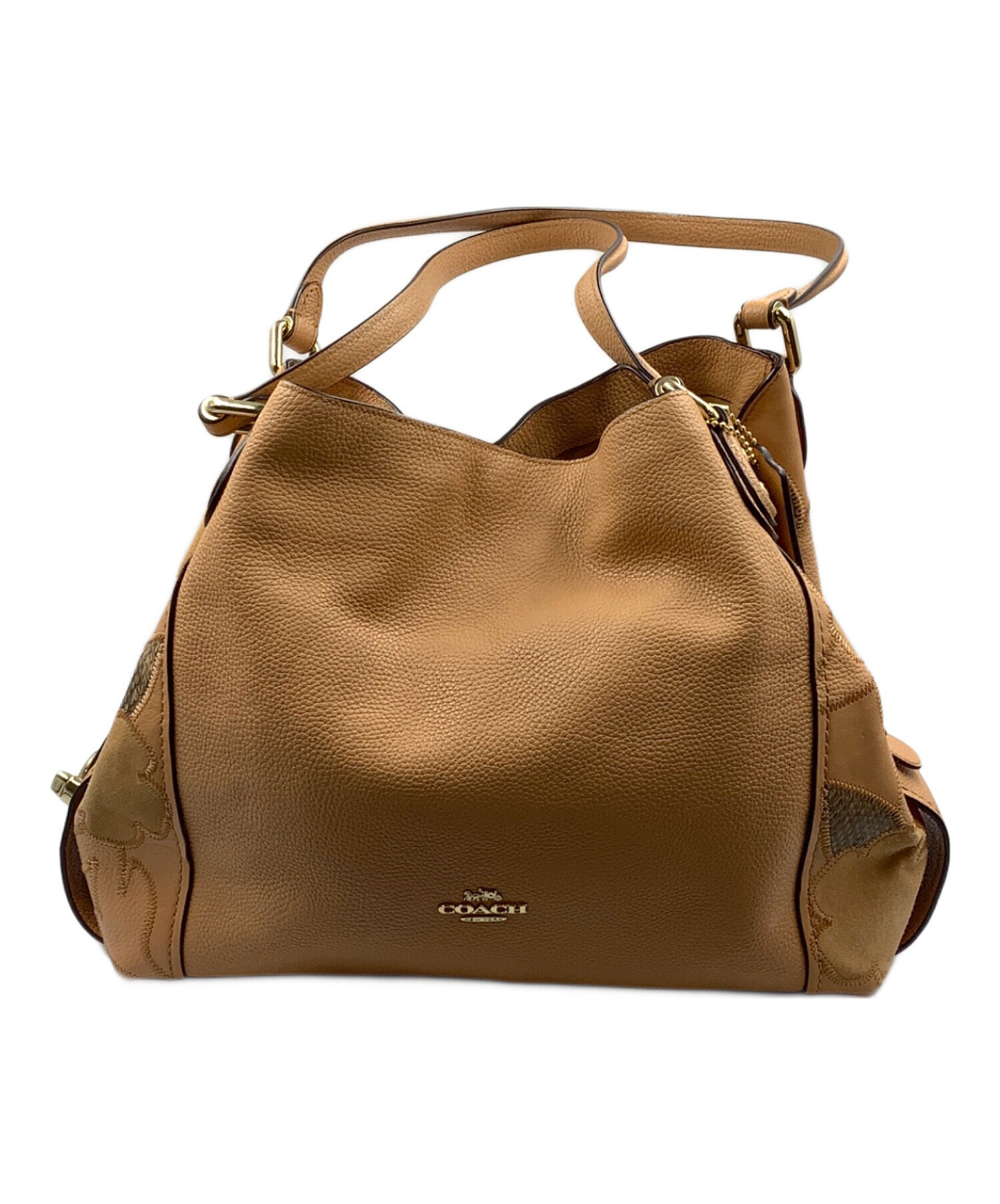 中古・古着通販】COACH (コーチ) ハンドバッグ ブラウン｜ブランド