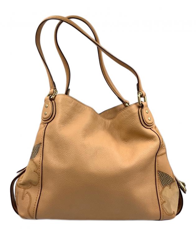 中古・古着通販】COACH (コーチ) ハンドバッグ ブラウン｜ブランド