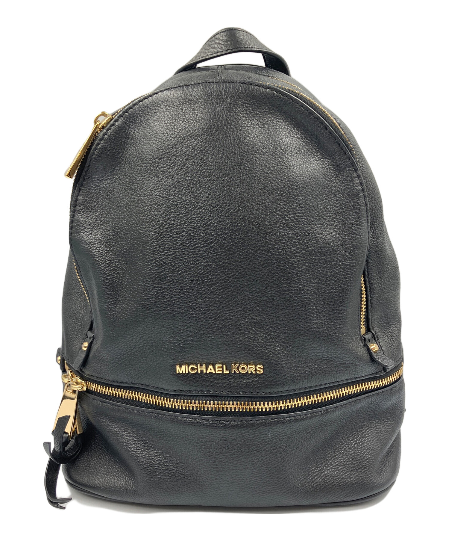 中古・古着通販】MICHAEL KORS (マイケル・コース) リュック ブラック 