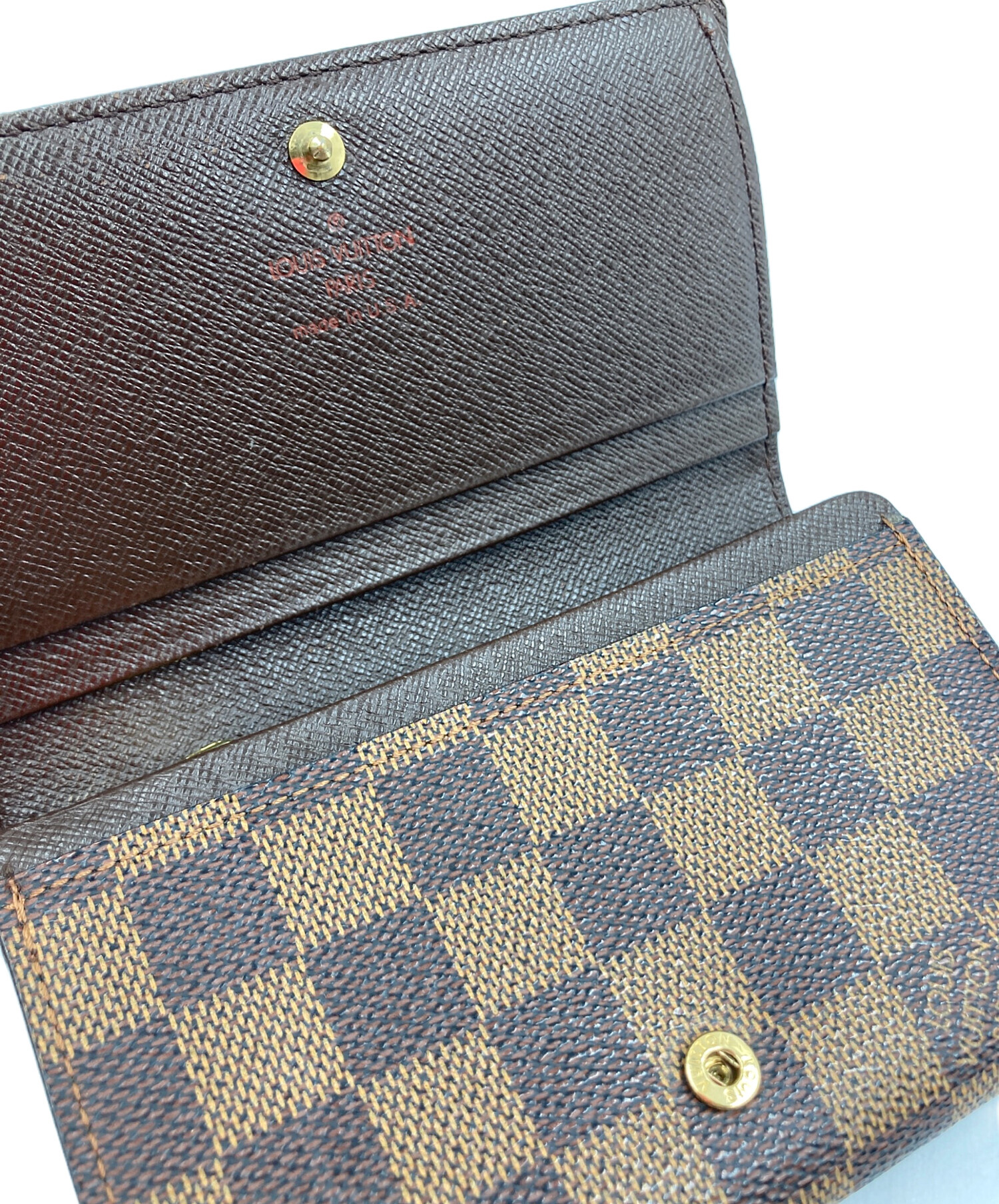 中古・古着通販】LOUIS VUITTON (ルイ ヴィトン) ダミエ ポルトモネ