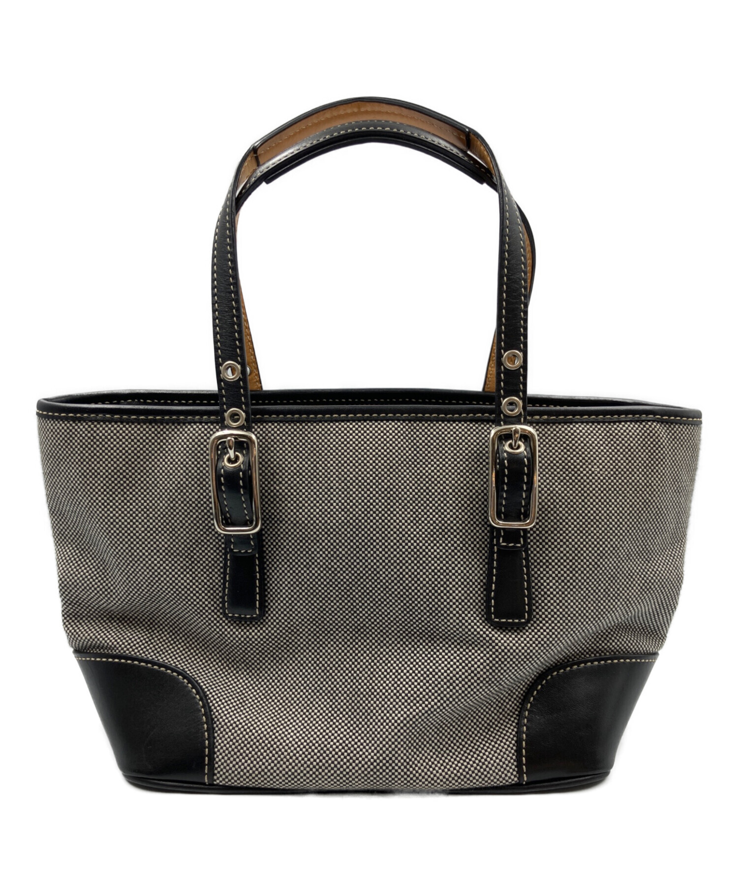中古・古着通販】COACH (コーチ) ミニハンドバッグ ブラック｜ブランド