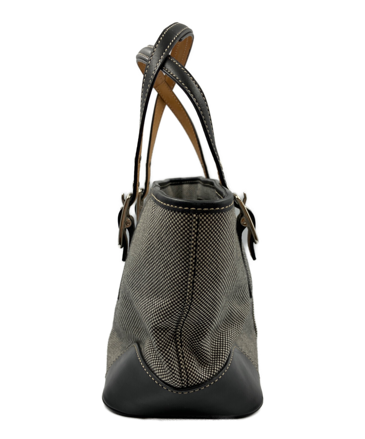 中古・古着通販】COACH (コーチ) ミニハンドバッグ ブラック｜ブランド